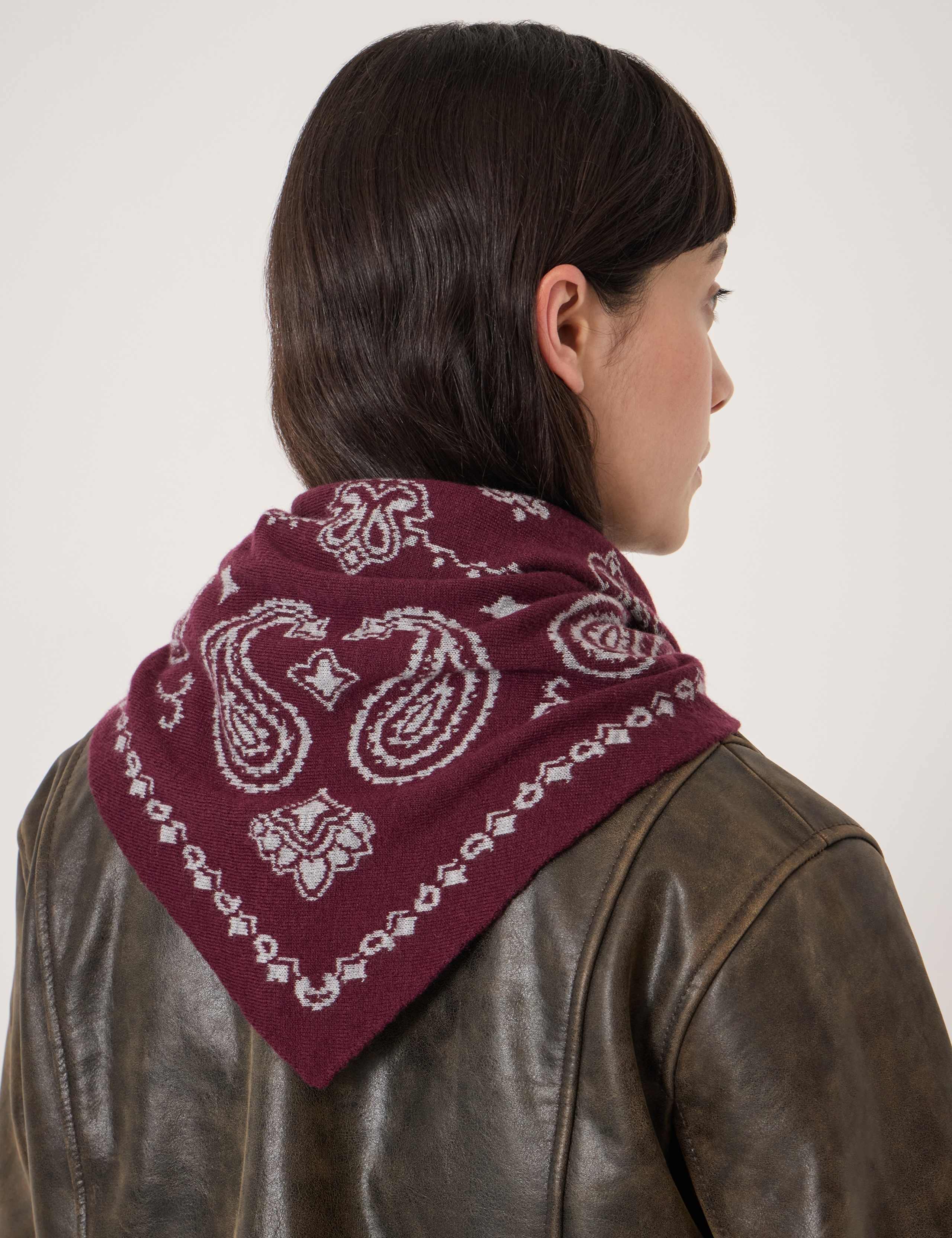 Paisley Triangle Scarf 3 of 3
