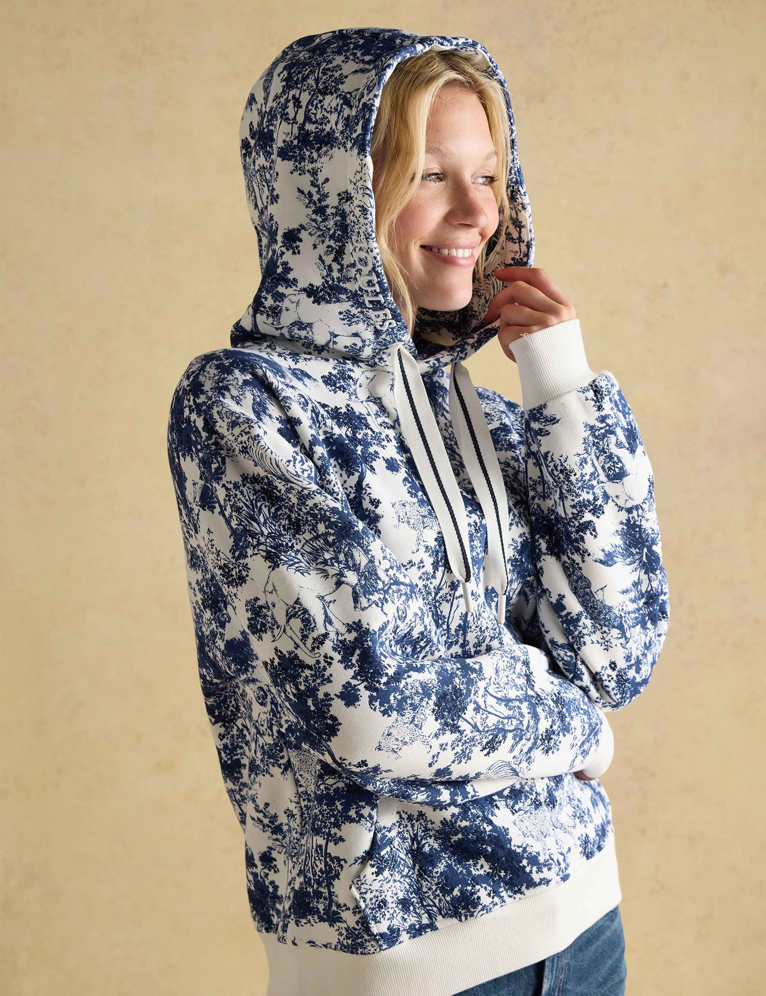 Cotton Rich Safari Print Hoodie 4 of 7