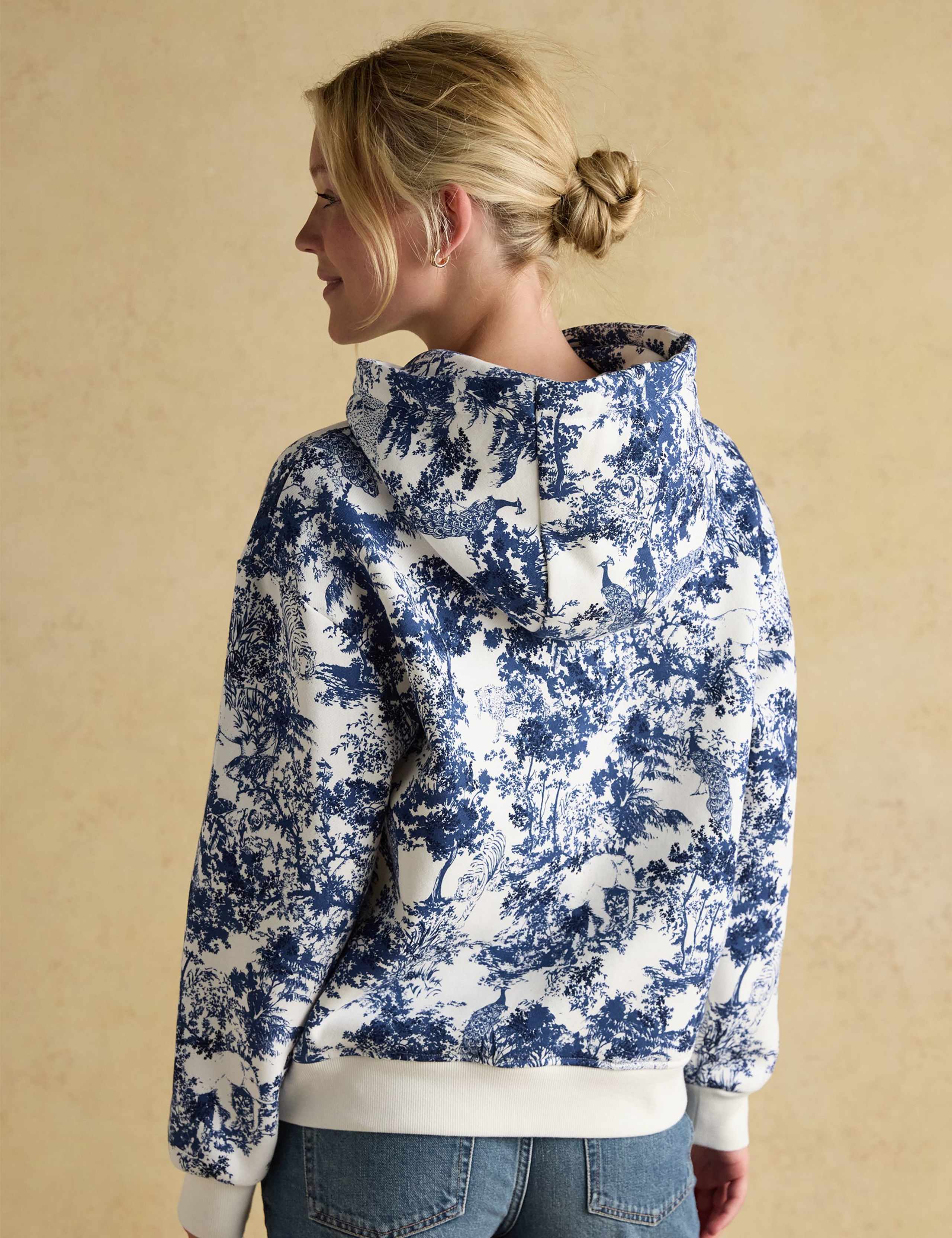 Cotton Rich Safari Print Hoodie 6 of 7