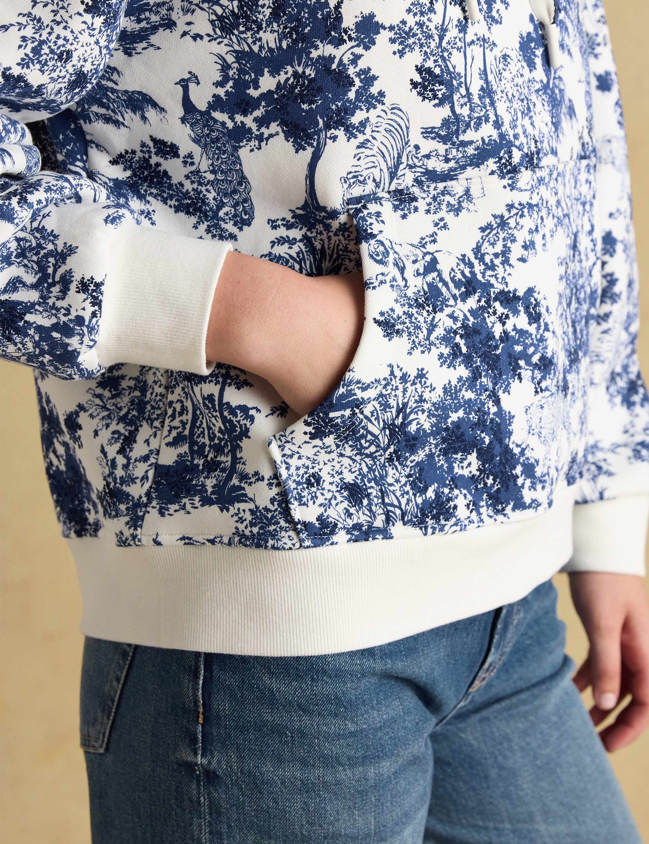 Cotton Rich Safari Print Hoodie 7 of 7