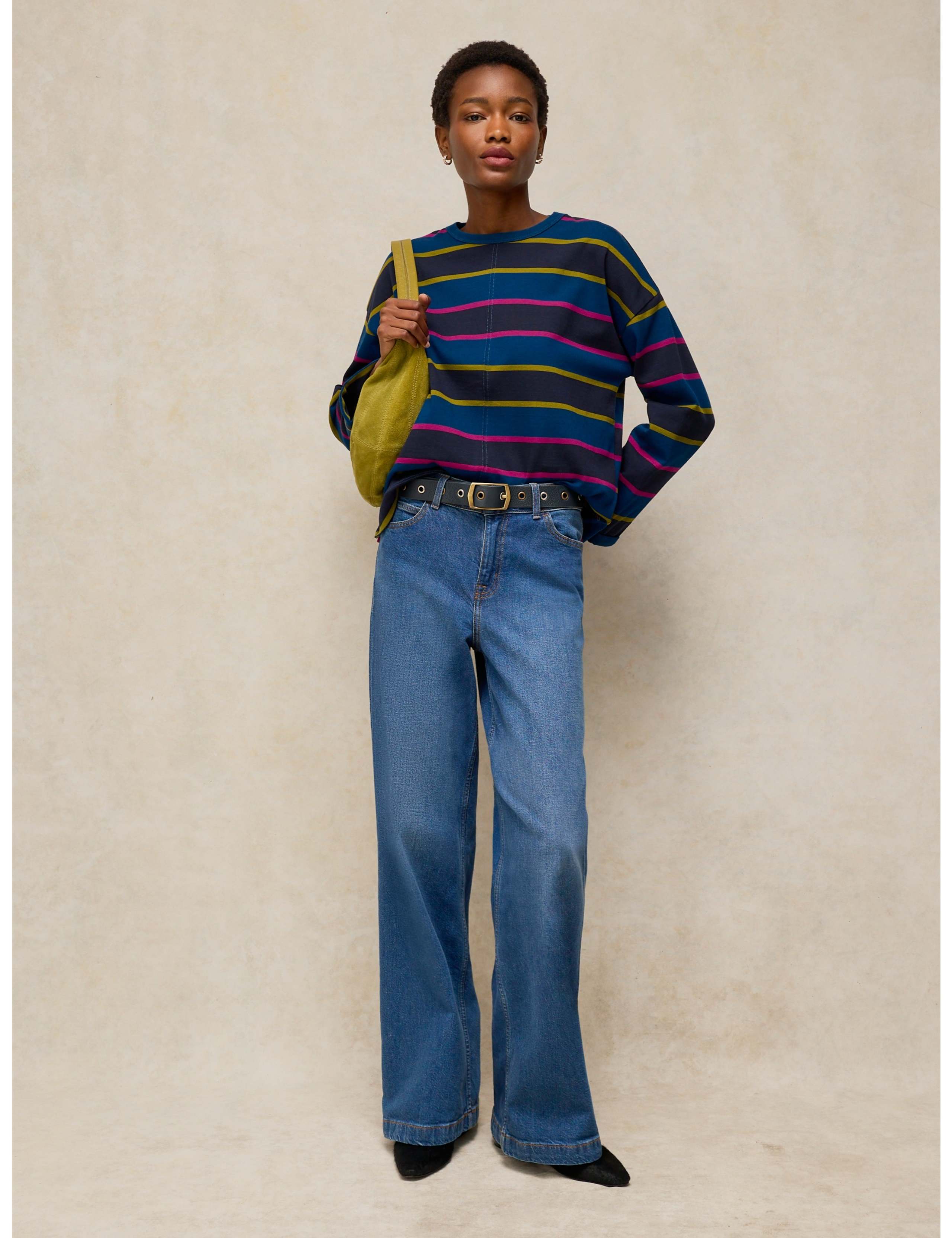 Kim Pure Cotton Striped T-Shirt 4 of 6