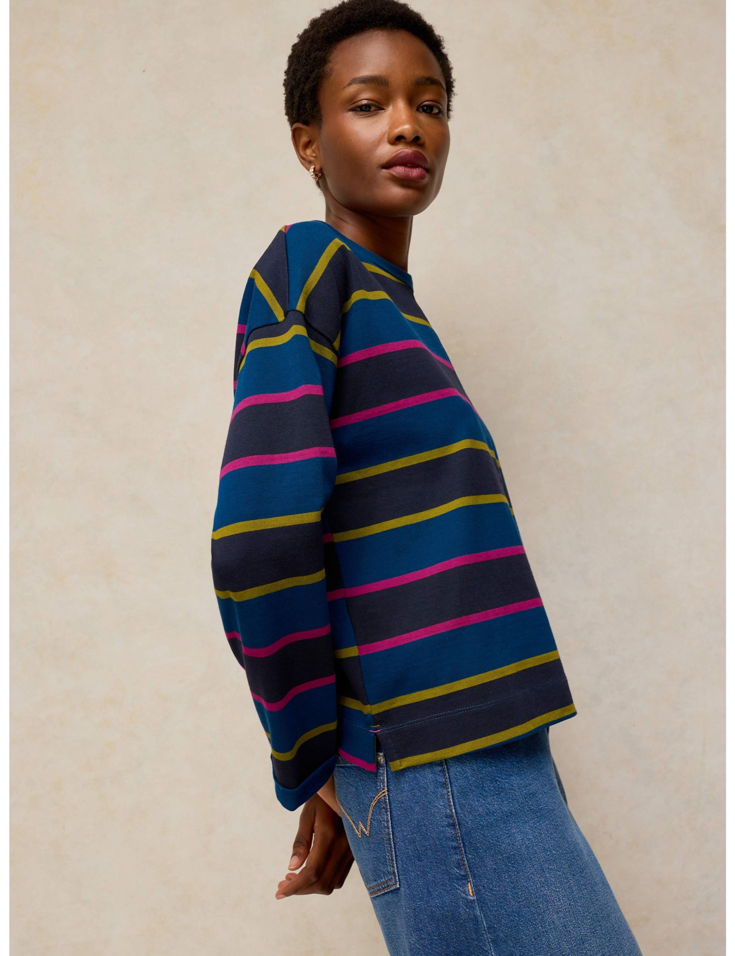 Kim Pure Cotton Striped T-Shirt 5 of 6