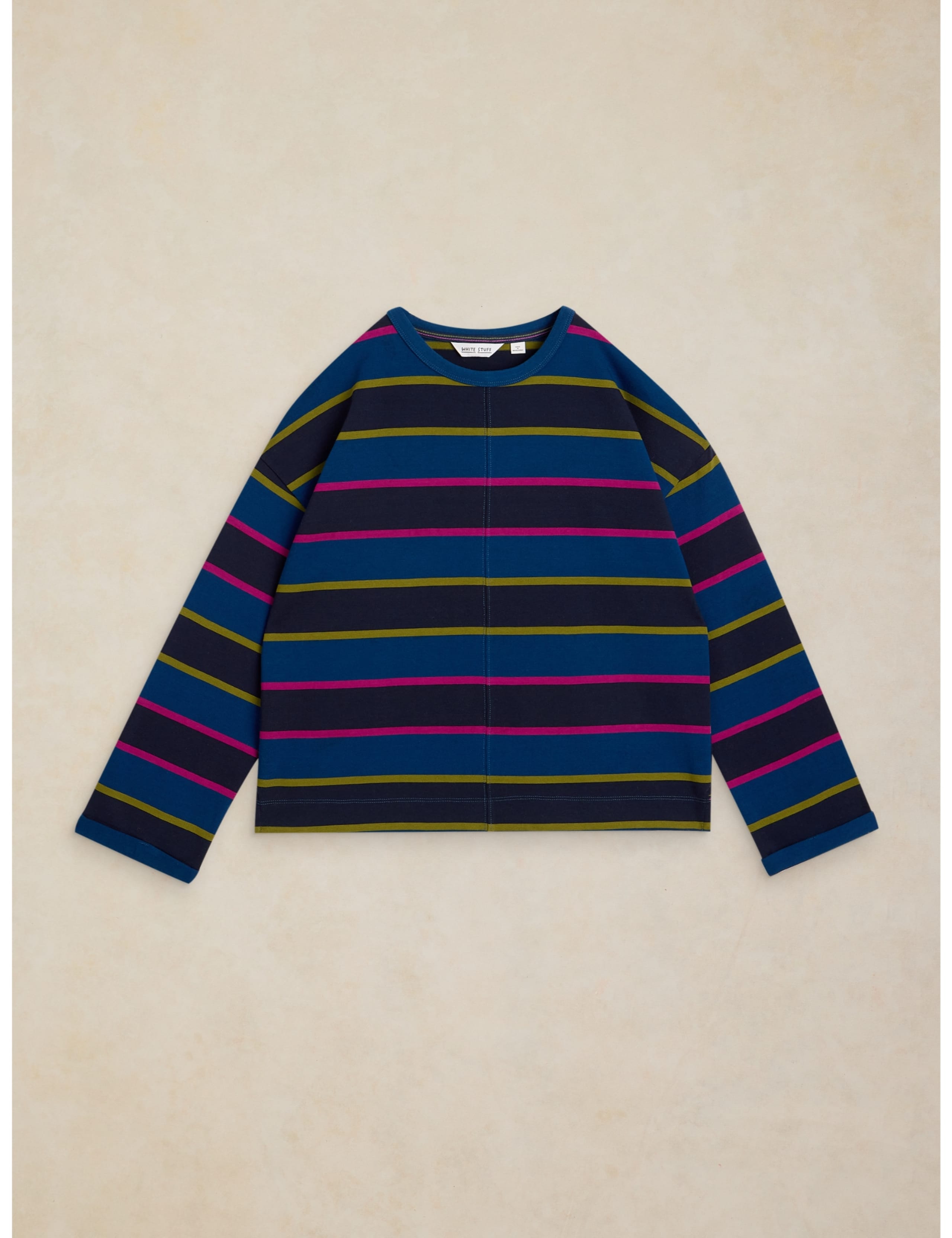 Kim Pure Cotton Striped T-Shirt 2 of 6