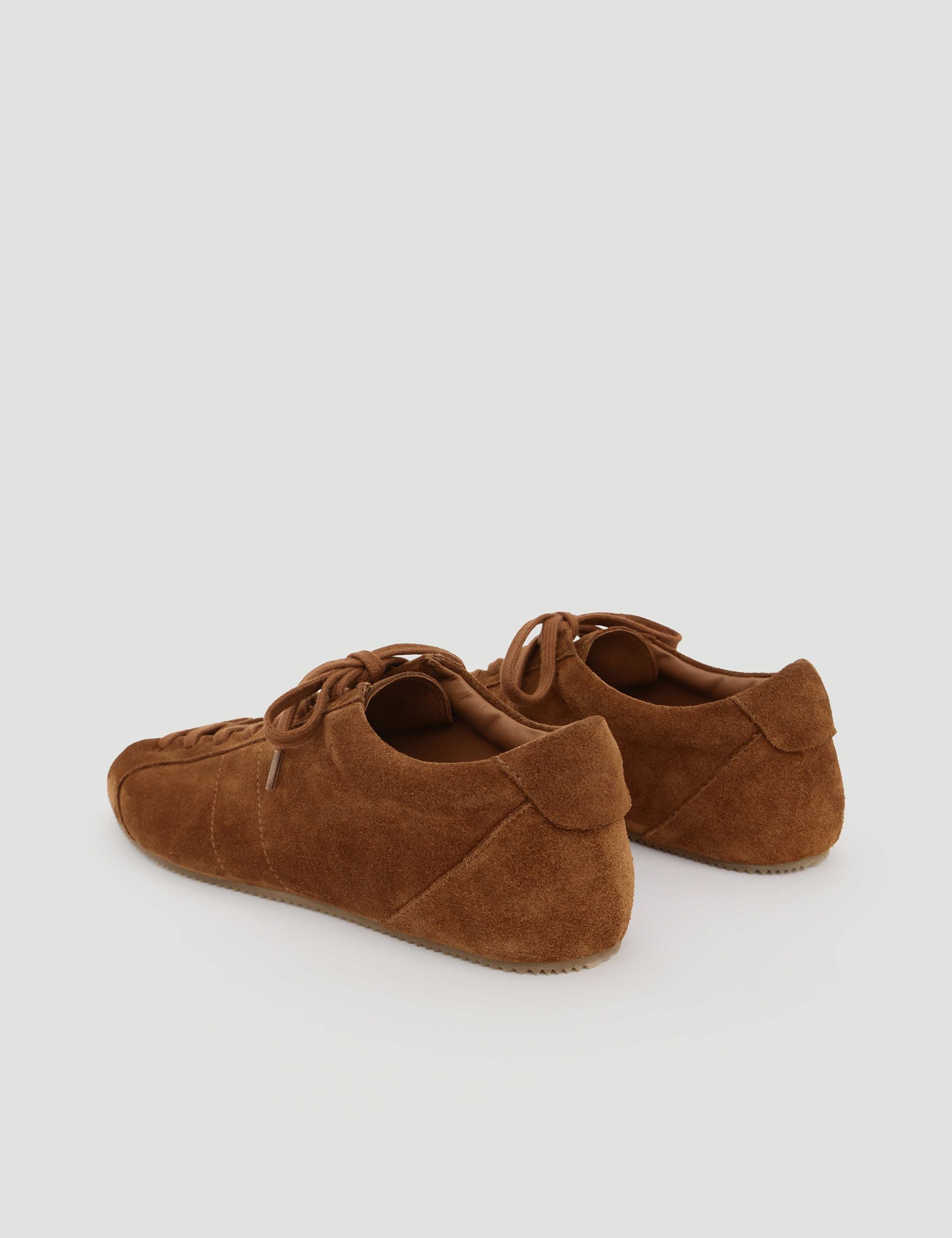 Suede Lace Up Trainers 5 of 5