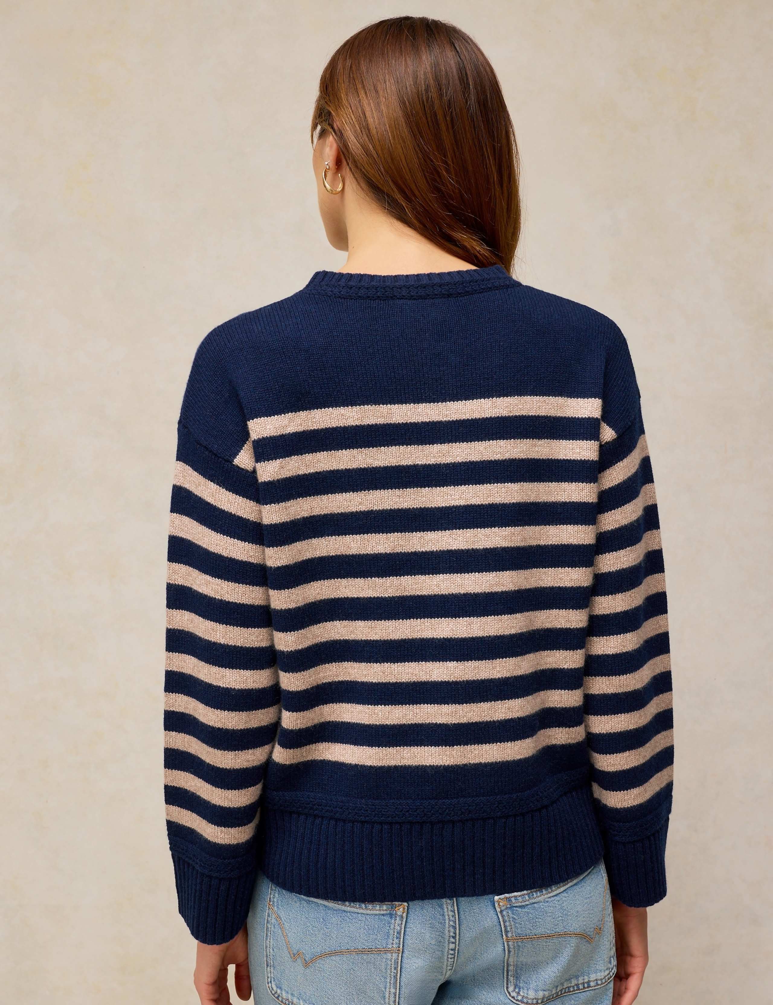 Taylor Merino Wool Blend Jumper with Cashmere 3 of 6