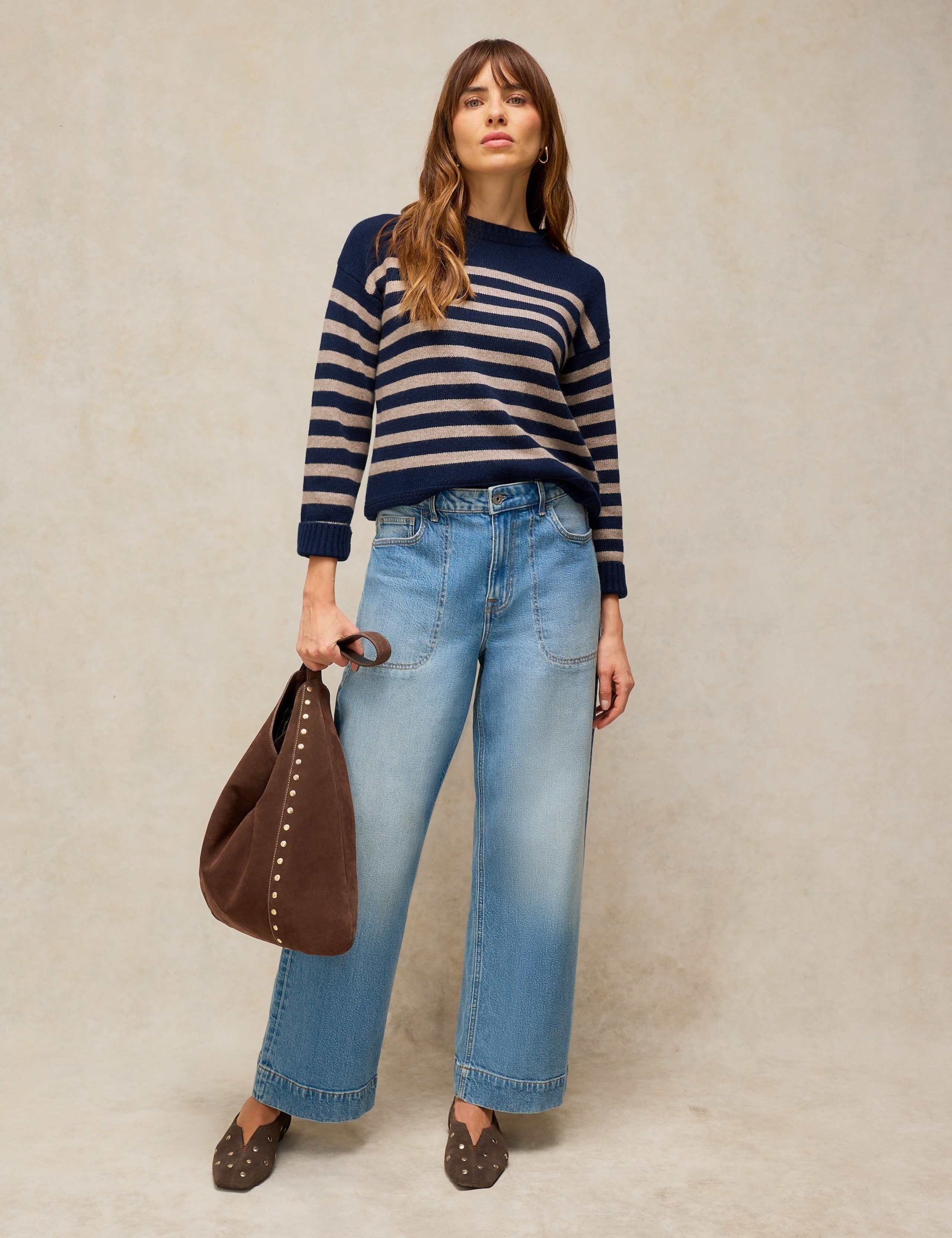Taylor Merino Wool Blend Jumper with Cashmere 4 of 6