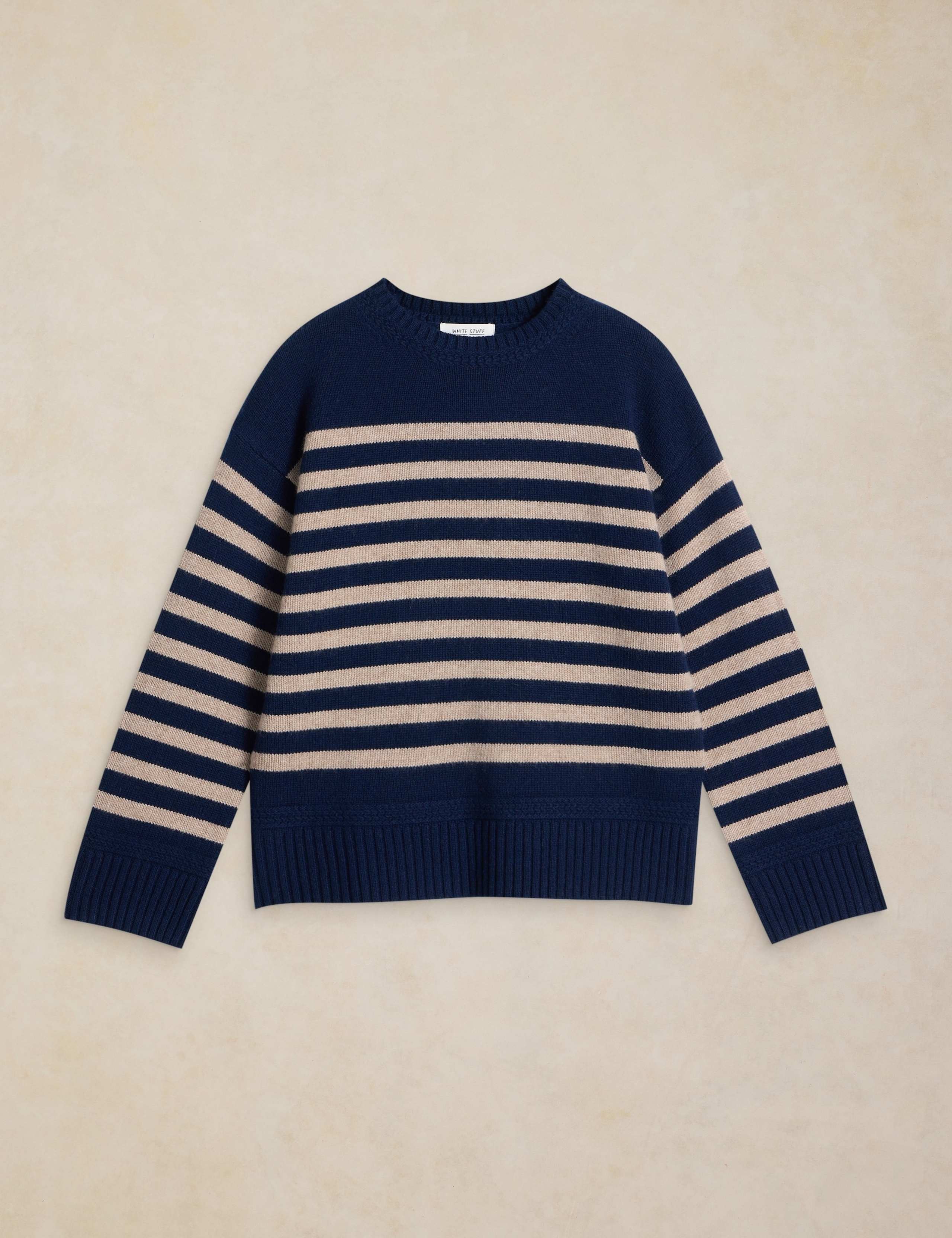 Taylor Merino Wool Blend Jumper with Cashmere 2 of 6