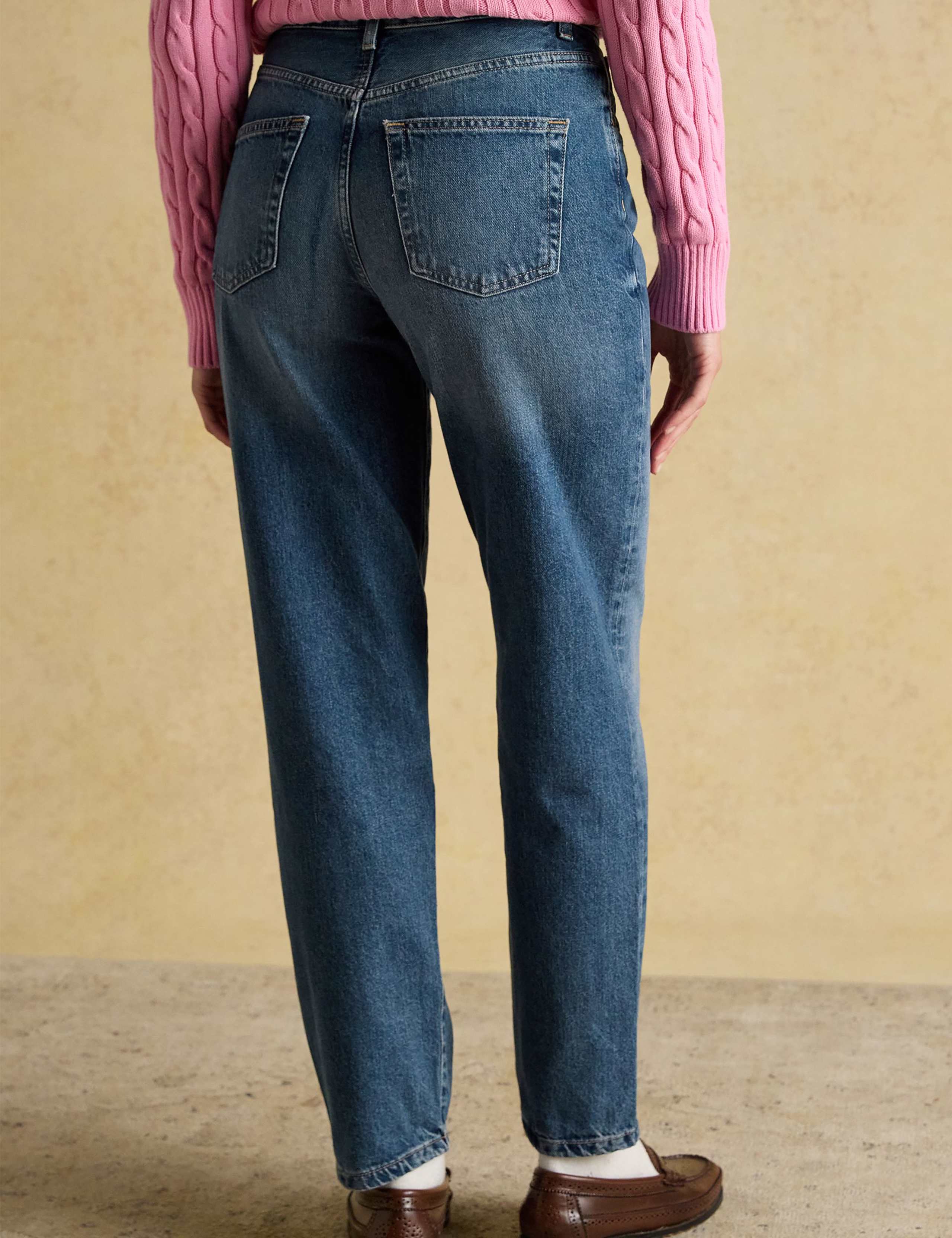 Relaxed Denim Mid Rise Jeans 4 of 7