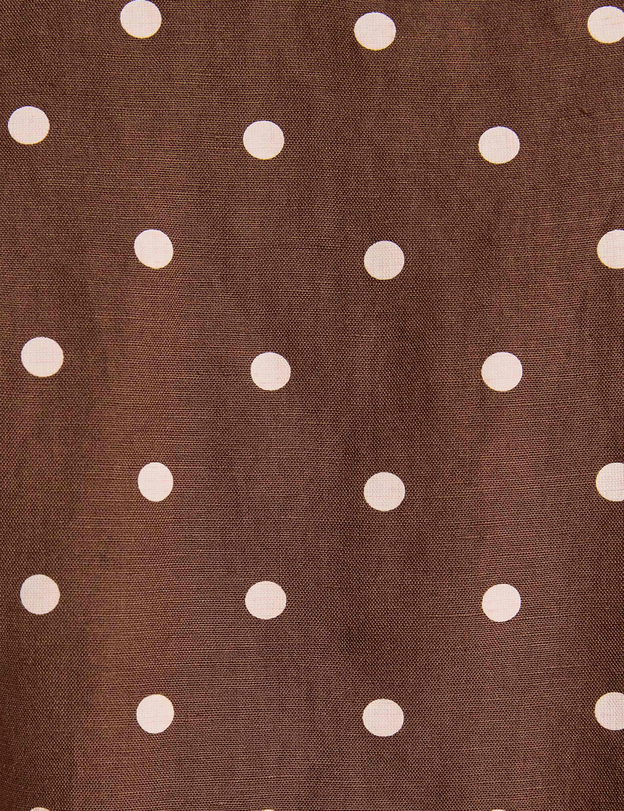 Linen Blend Round Neck Sleeveless Top 7 of 9