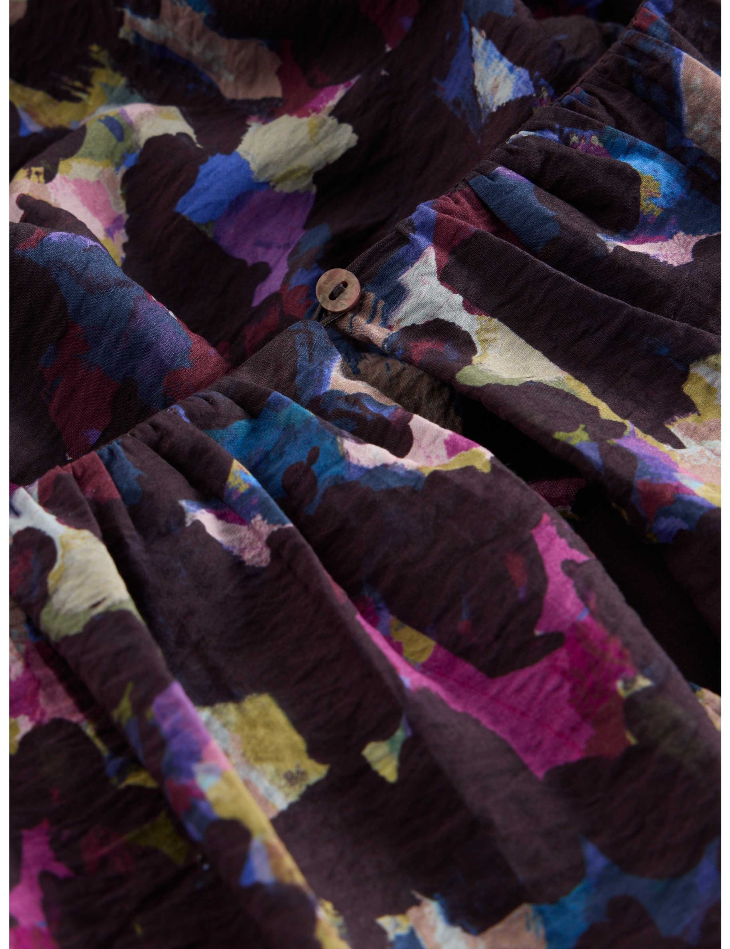 Lyra Printed Bubble Hem Top 6 of 6