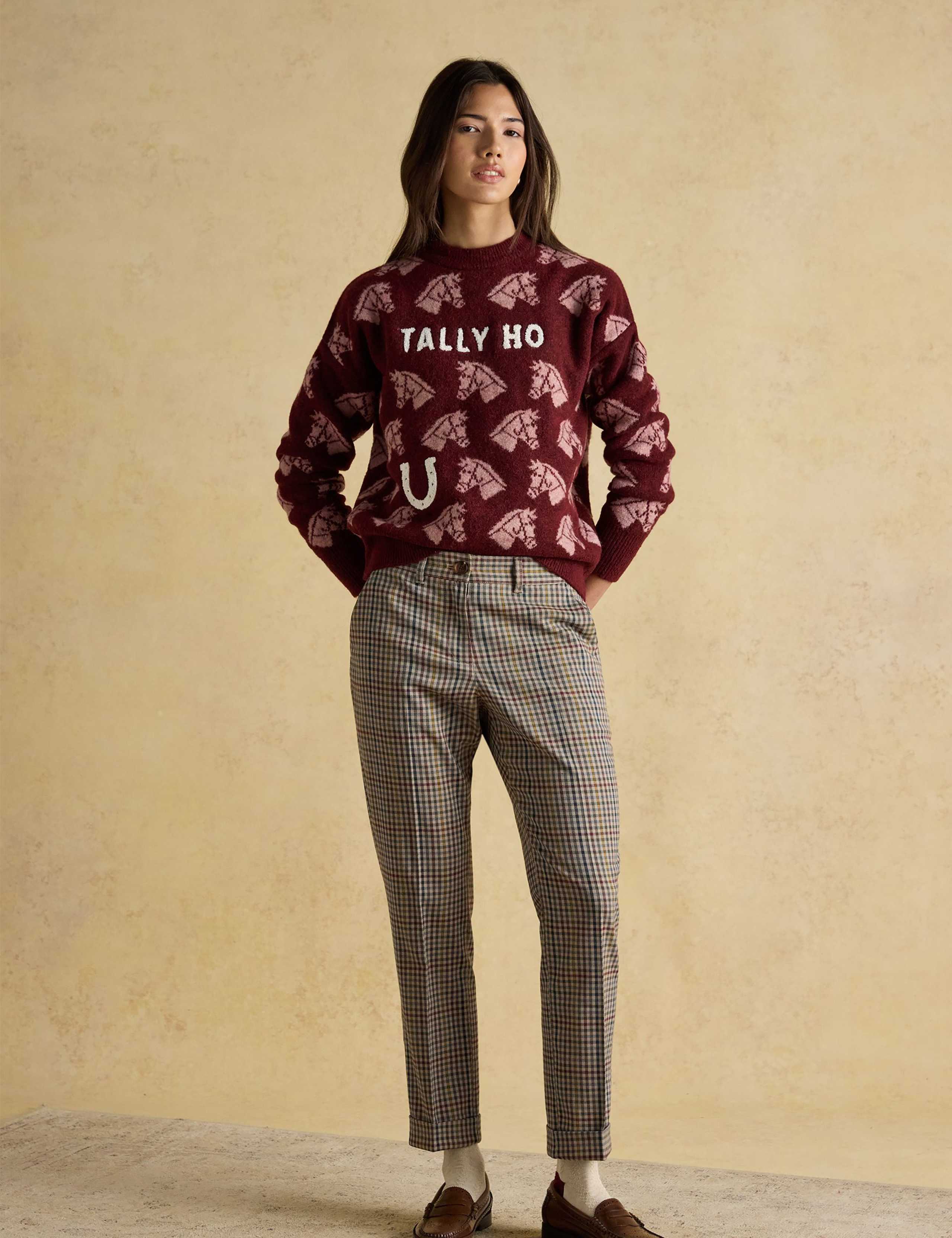 Tally Ho Crew Neck Jumper with Wool 4 of 7