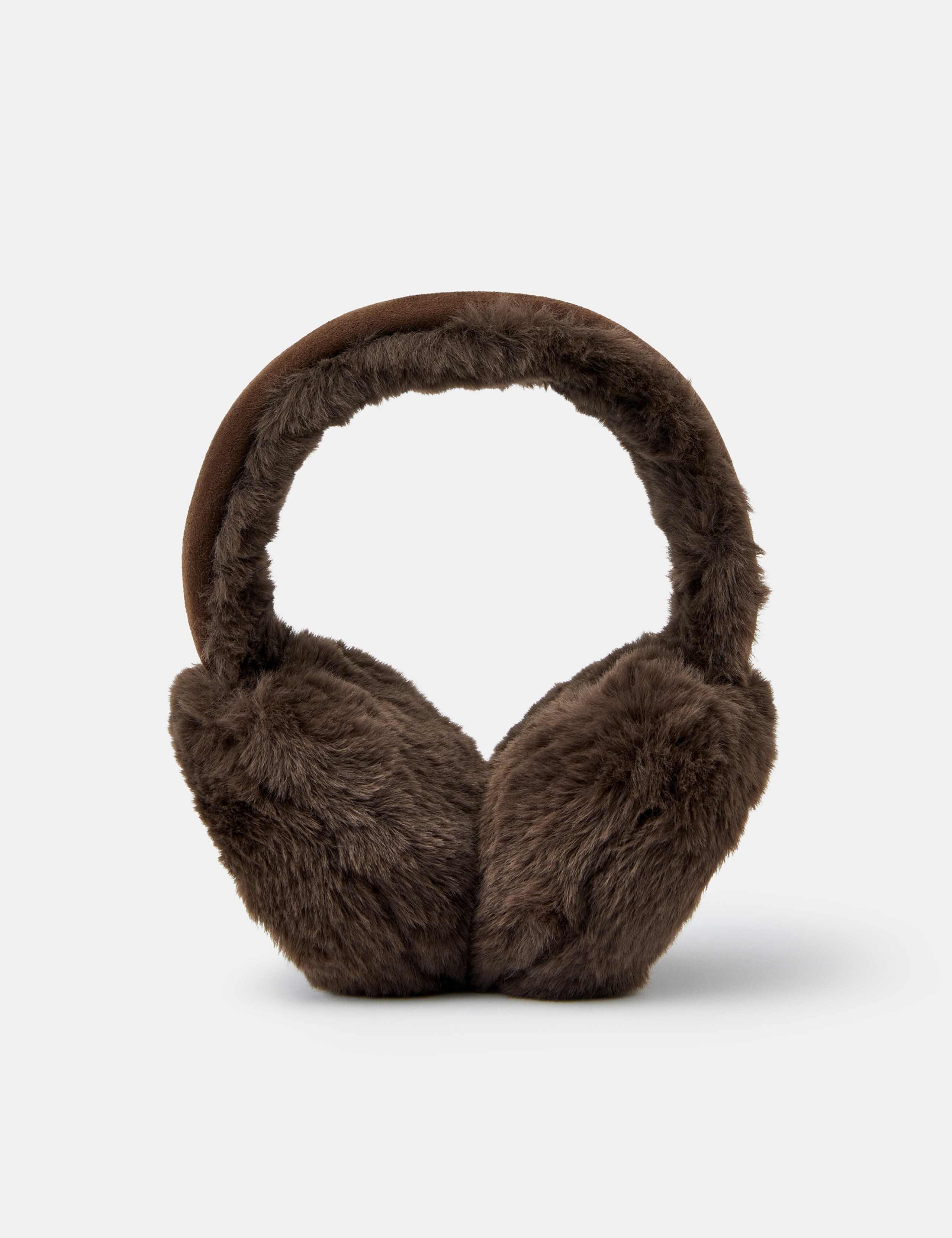 Faur Fur Suedette Earmuffs 1 of 3