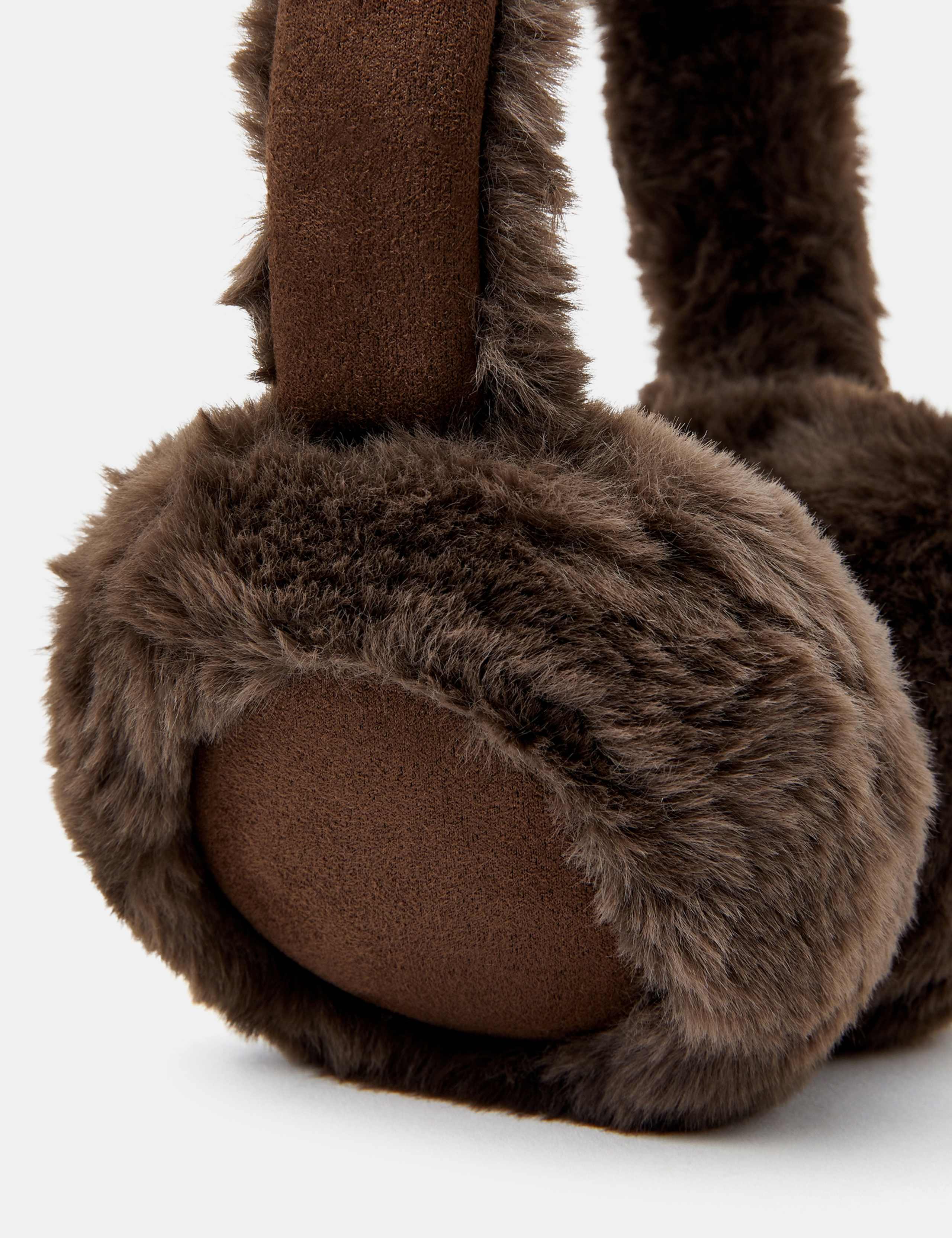 Faur Fur Suedette Earmuffs 3 of 3