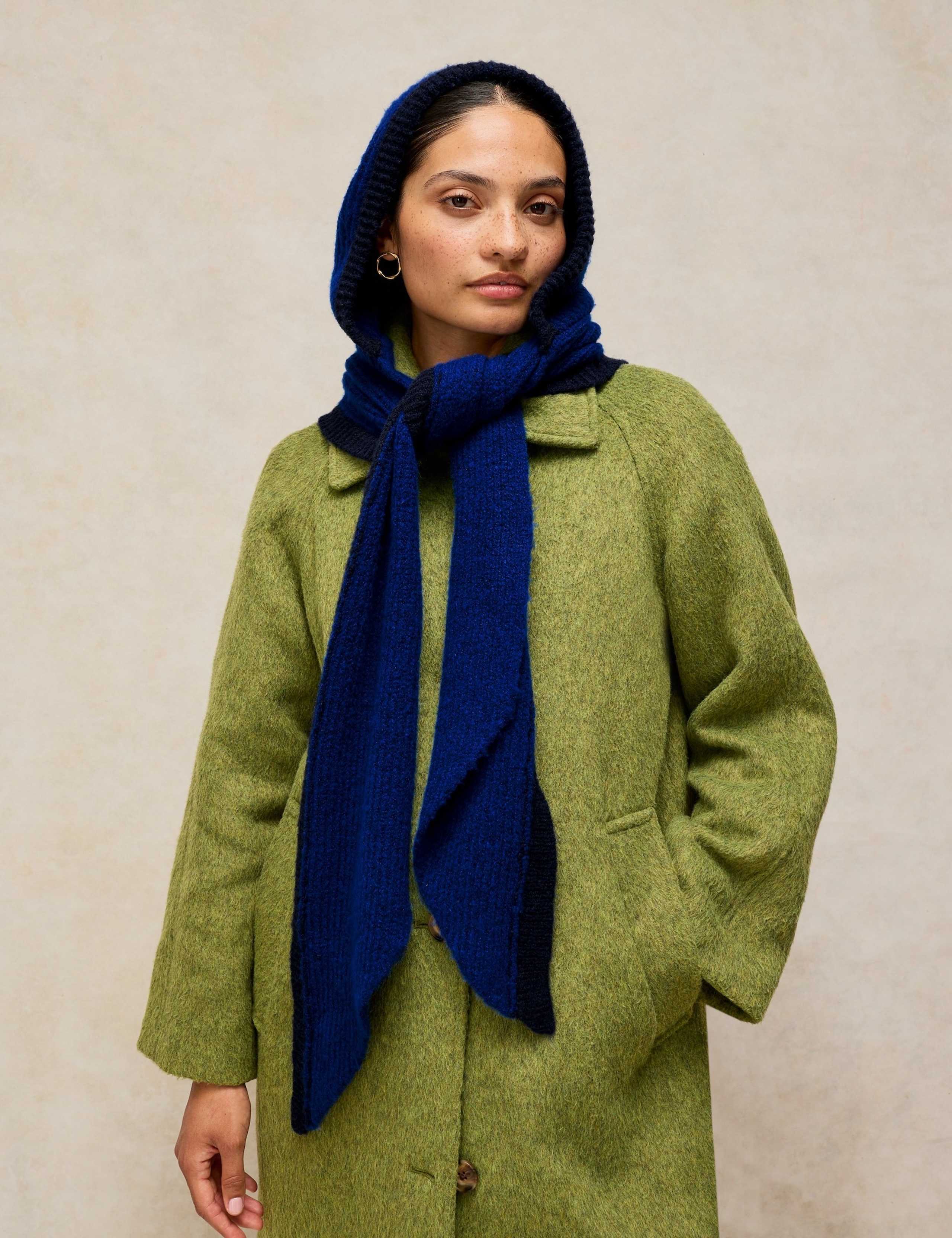 Hooded Knitted Scarf 4 of 6
