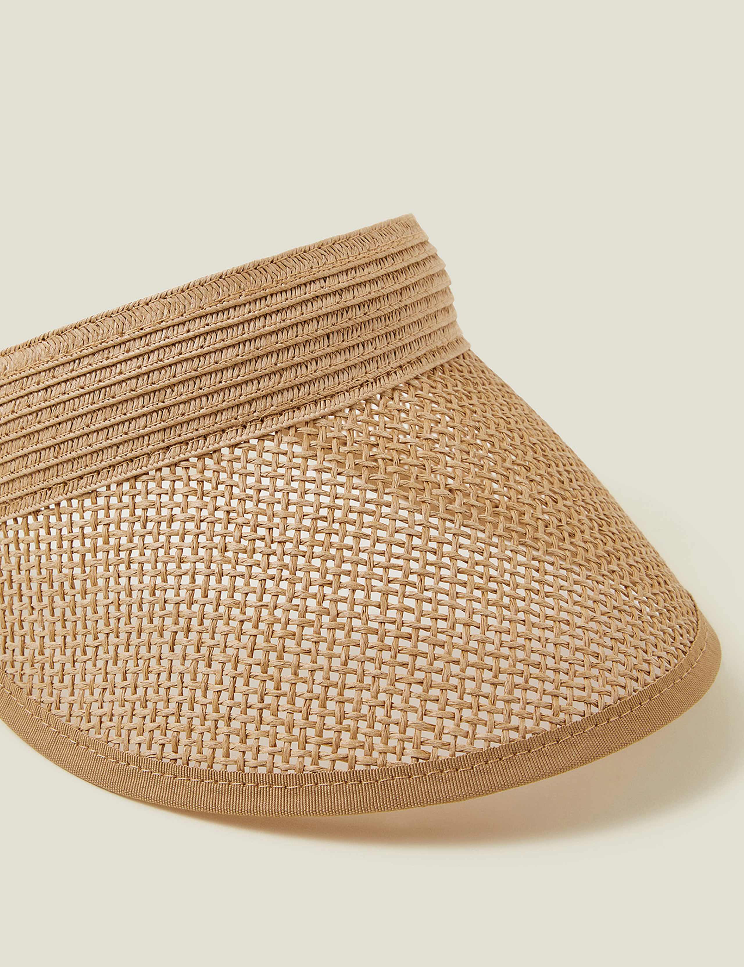 Straw Weave Visor 3 of 3