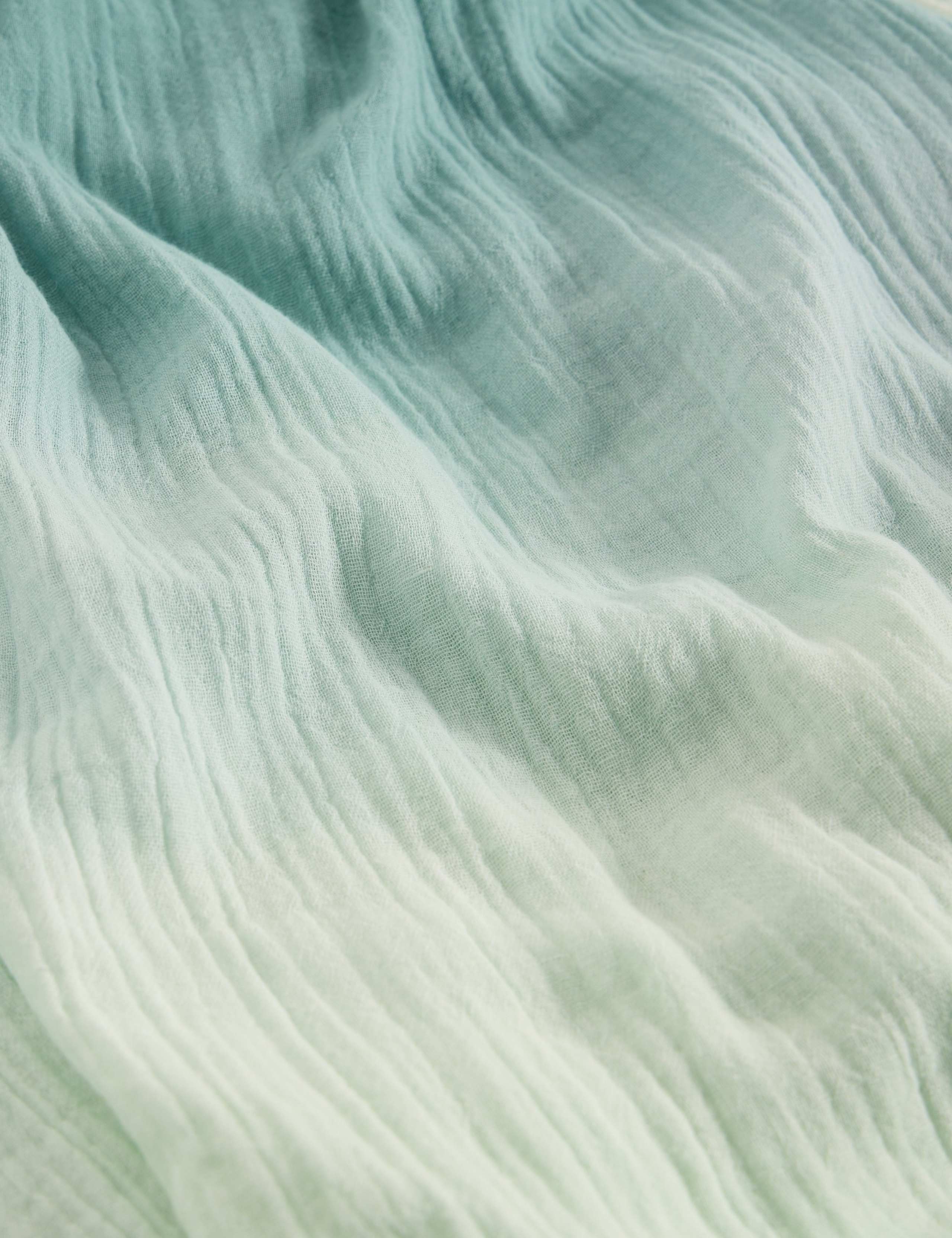 Pure Cotton Ombre Scarf 3 of 3