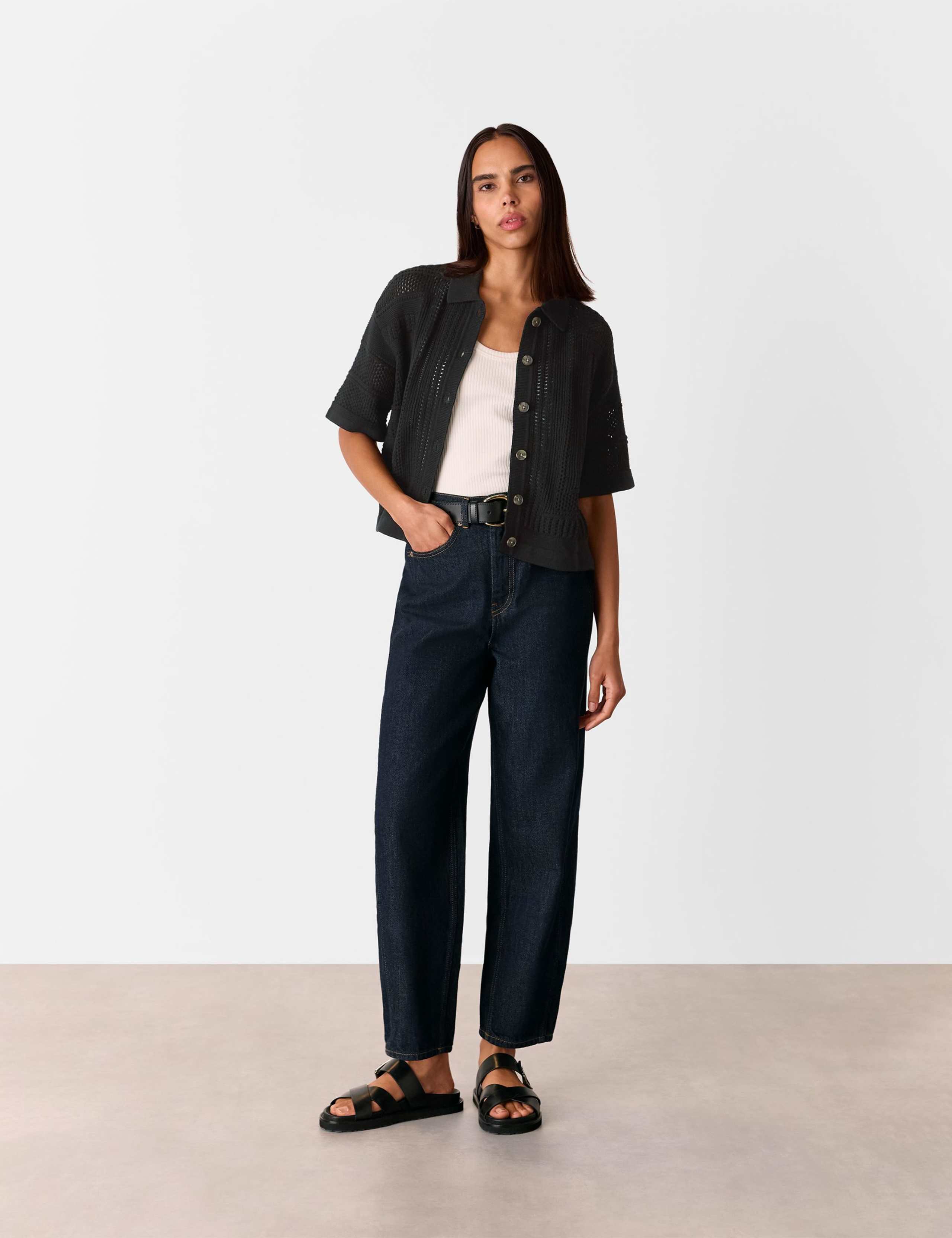 Pure Cotton Knitted Shirt 3 of 4