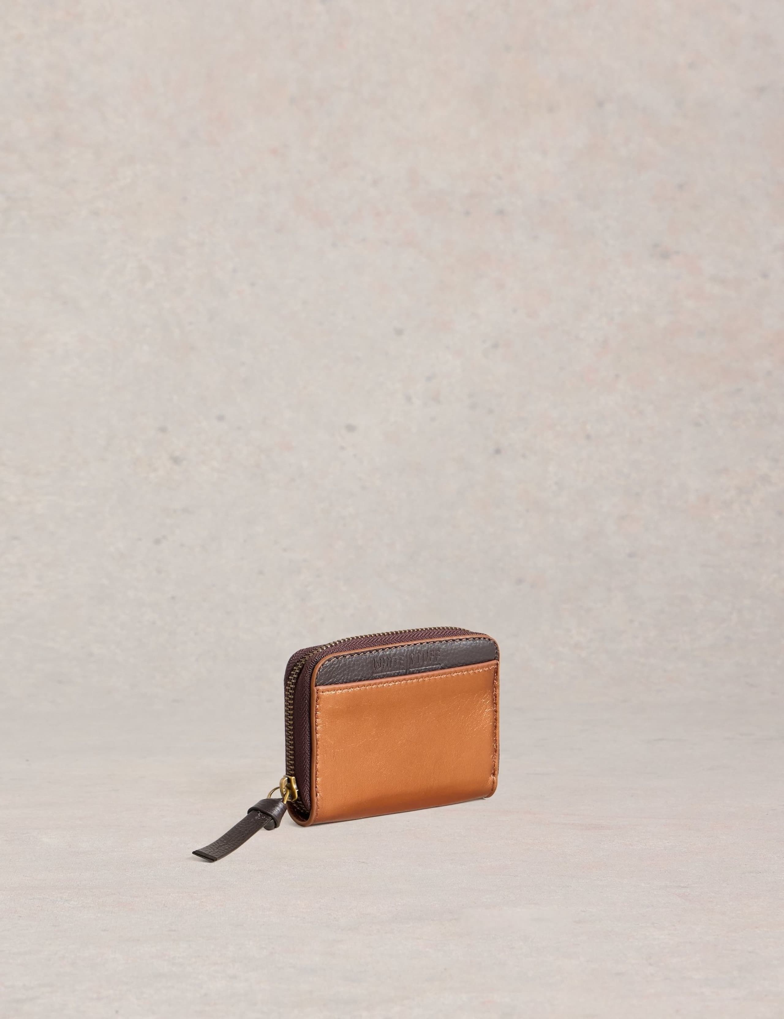 Leather Zip Around Purse 2 of 4