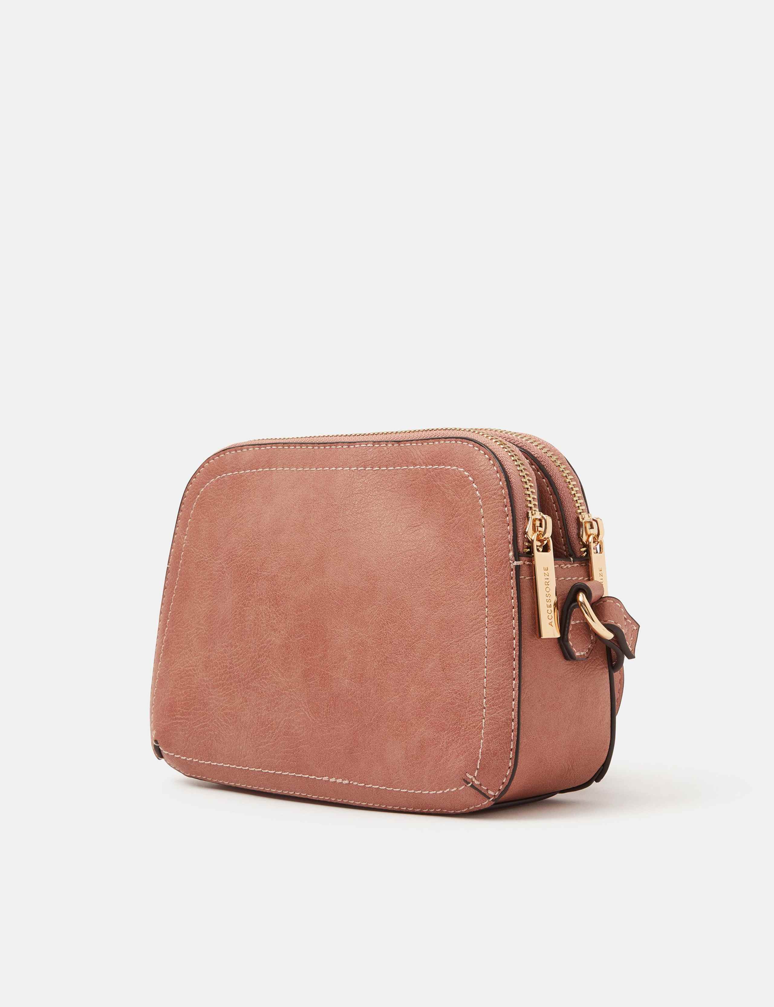 Double Zip Cross Body Bag 2 of 5