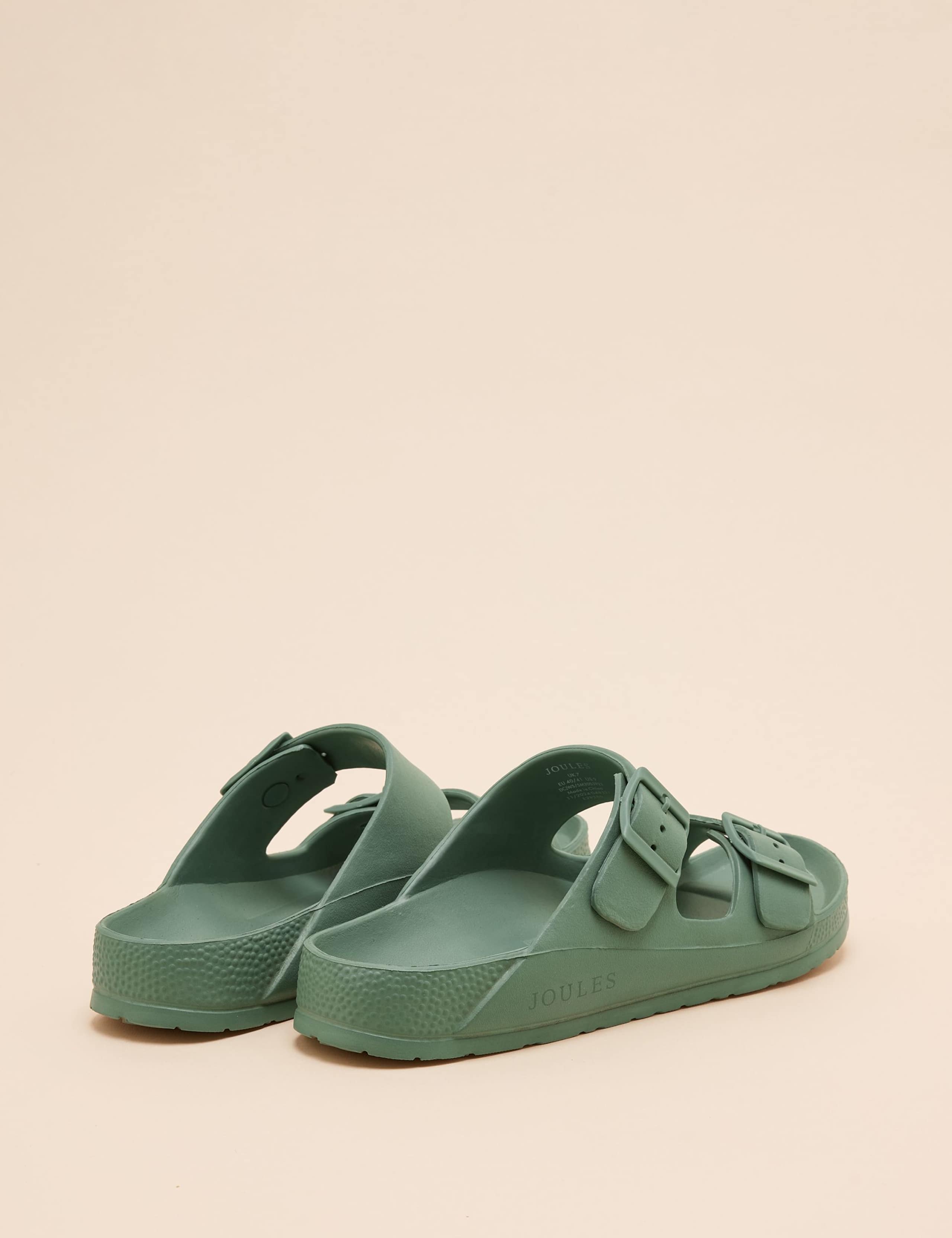 Buckle Strappy Flat Sandals 2 of 5