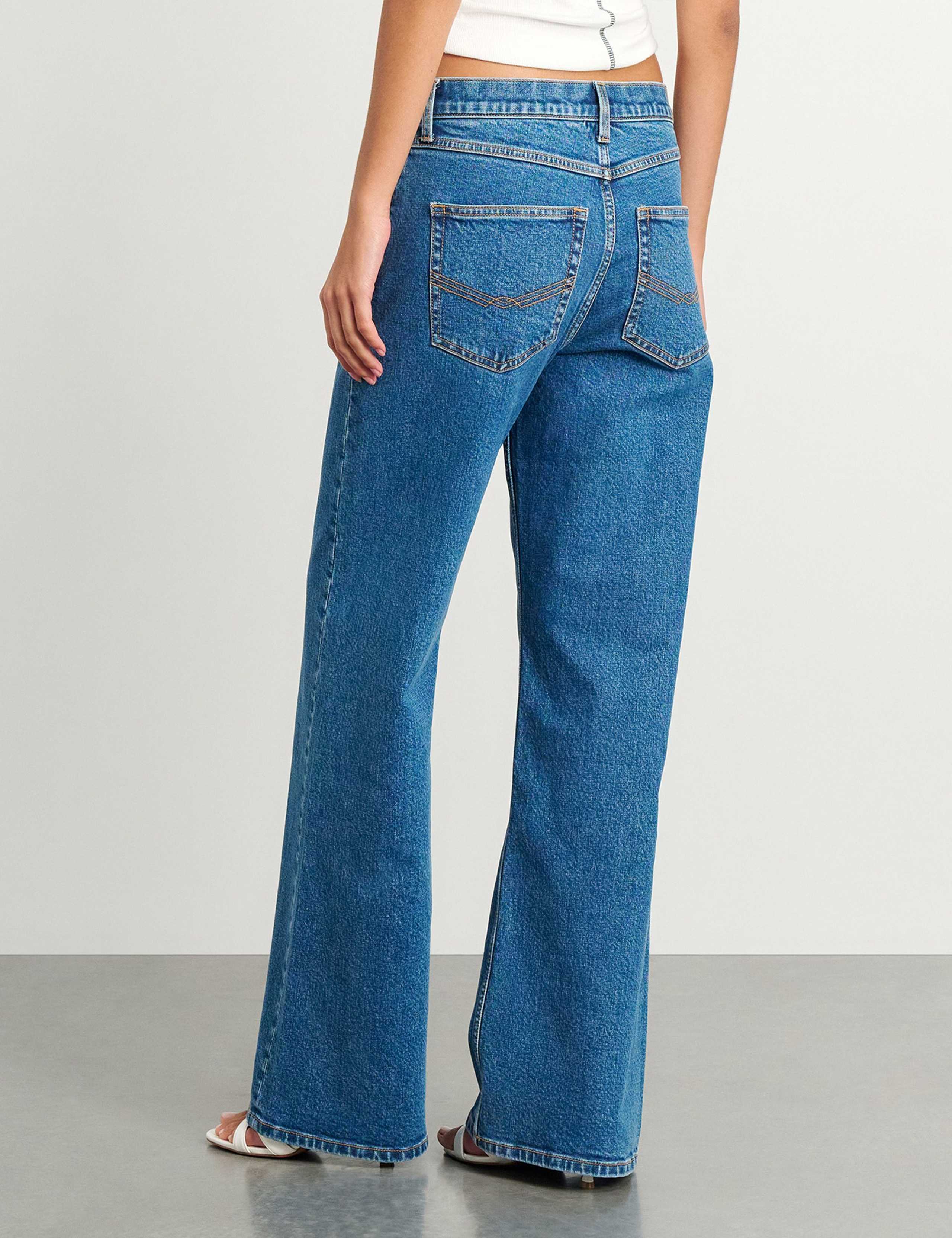 Slouchy Wide Leg Jeans 3 of 7