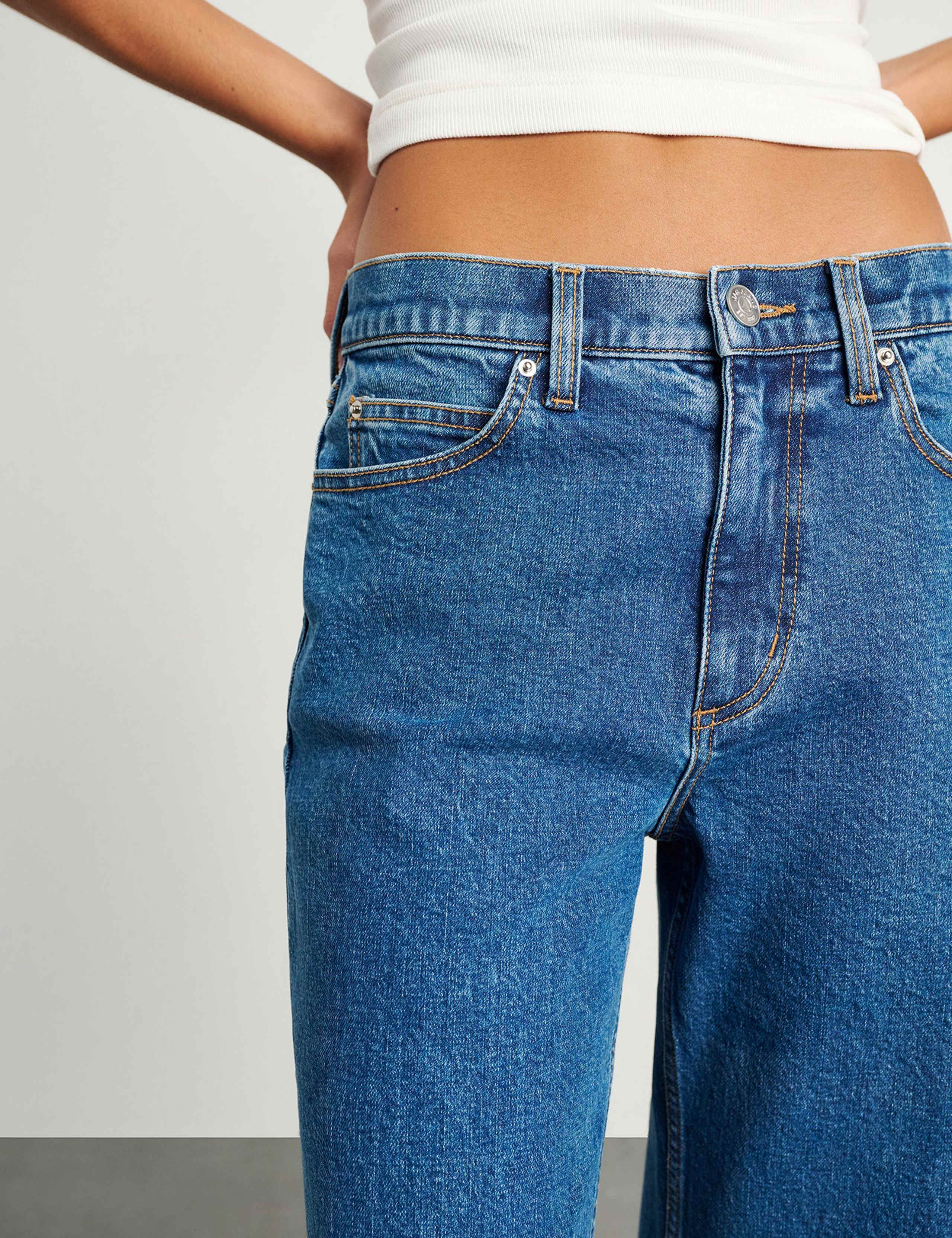 Slouchy Wide Leg Jeans 5 of 7