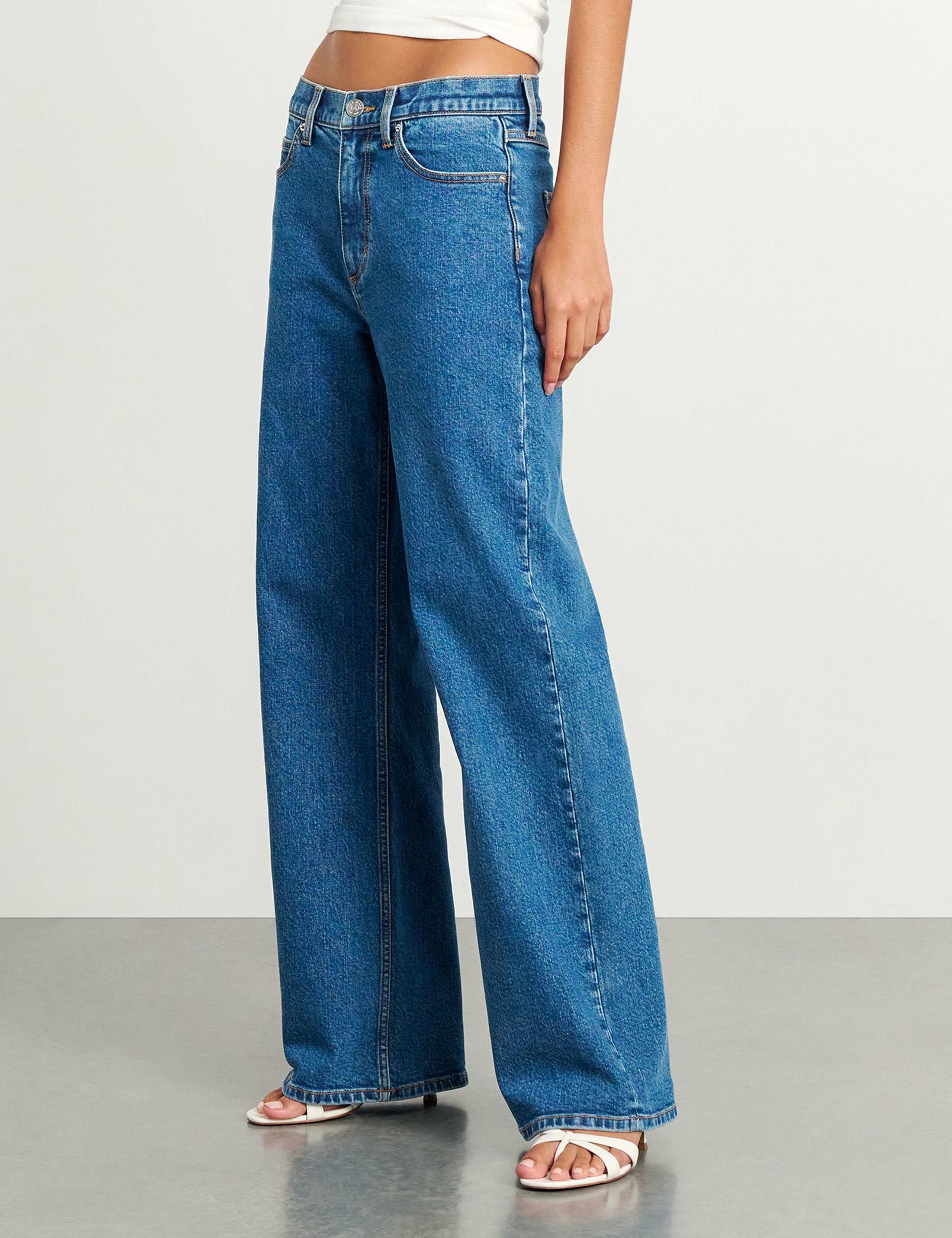 Slouchy Wide Leg Jeans 6 of 7