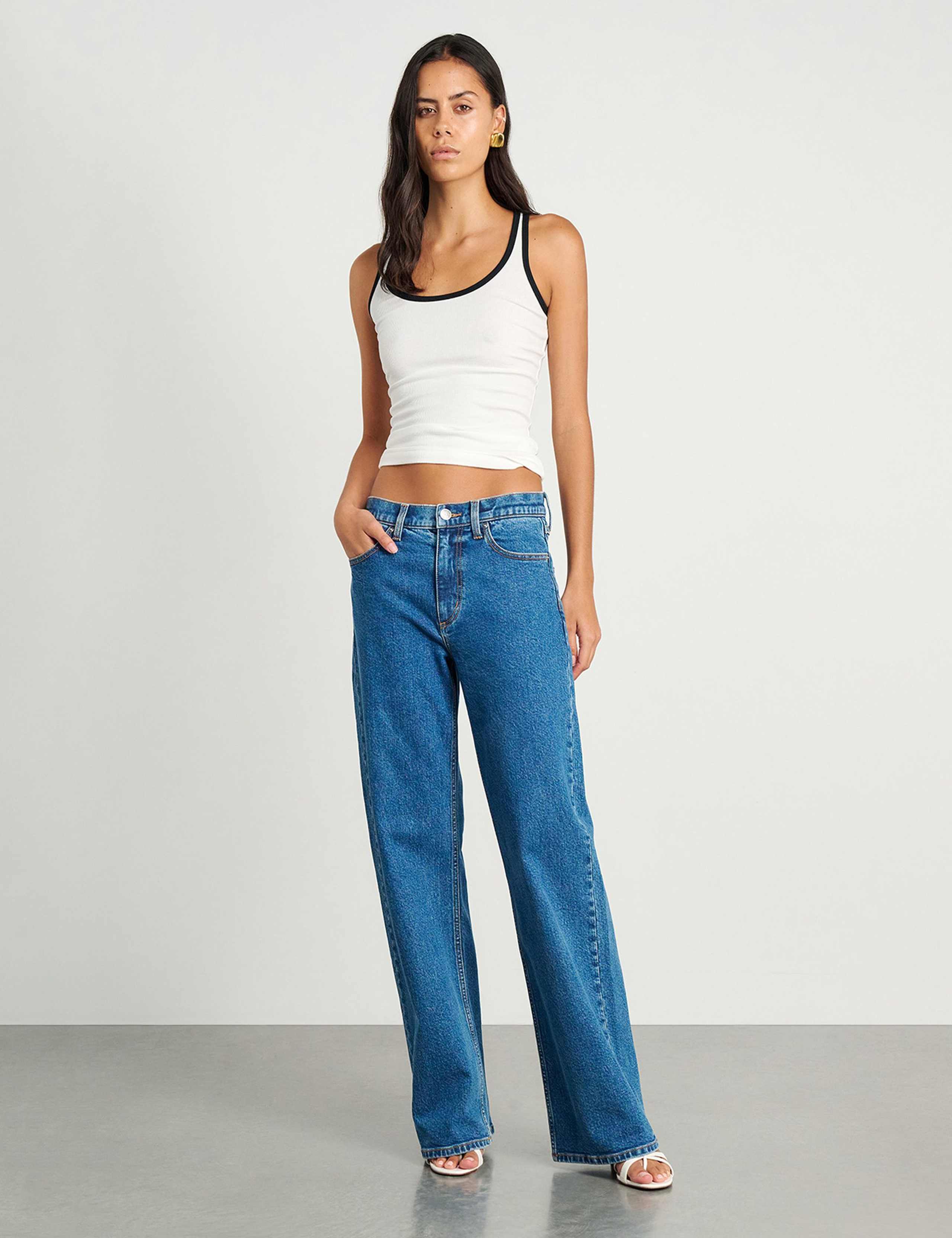 Slouchy Wide Leg Jeans 7 of 7