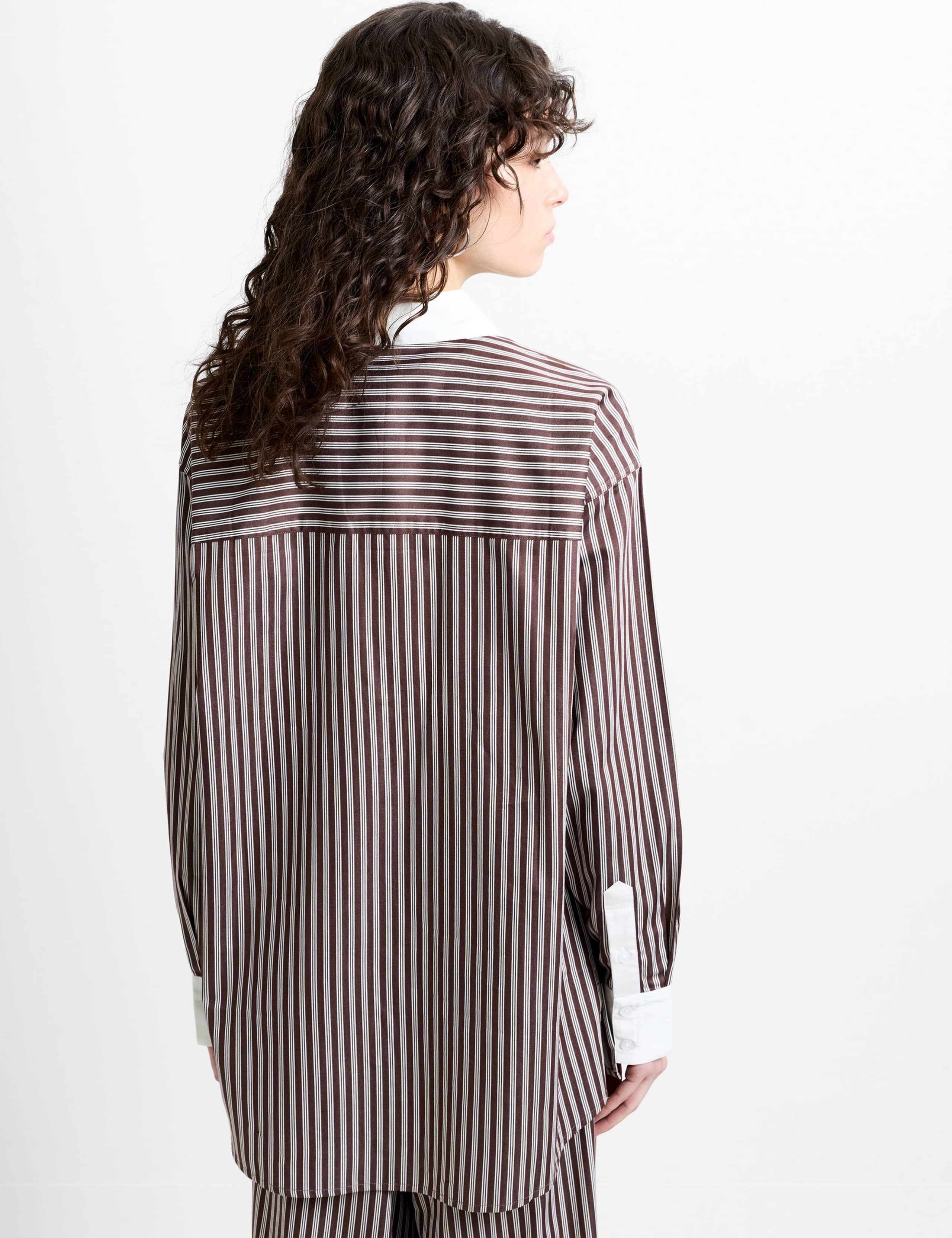 Pure Cotton Striped Collared Shirt 5 of 5