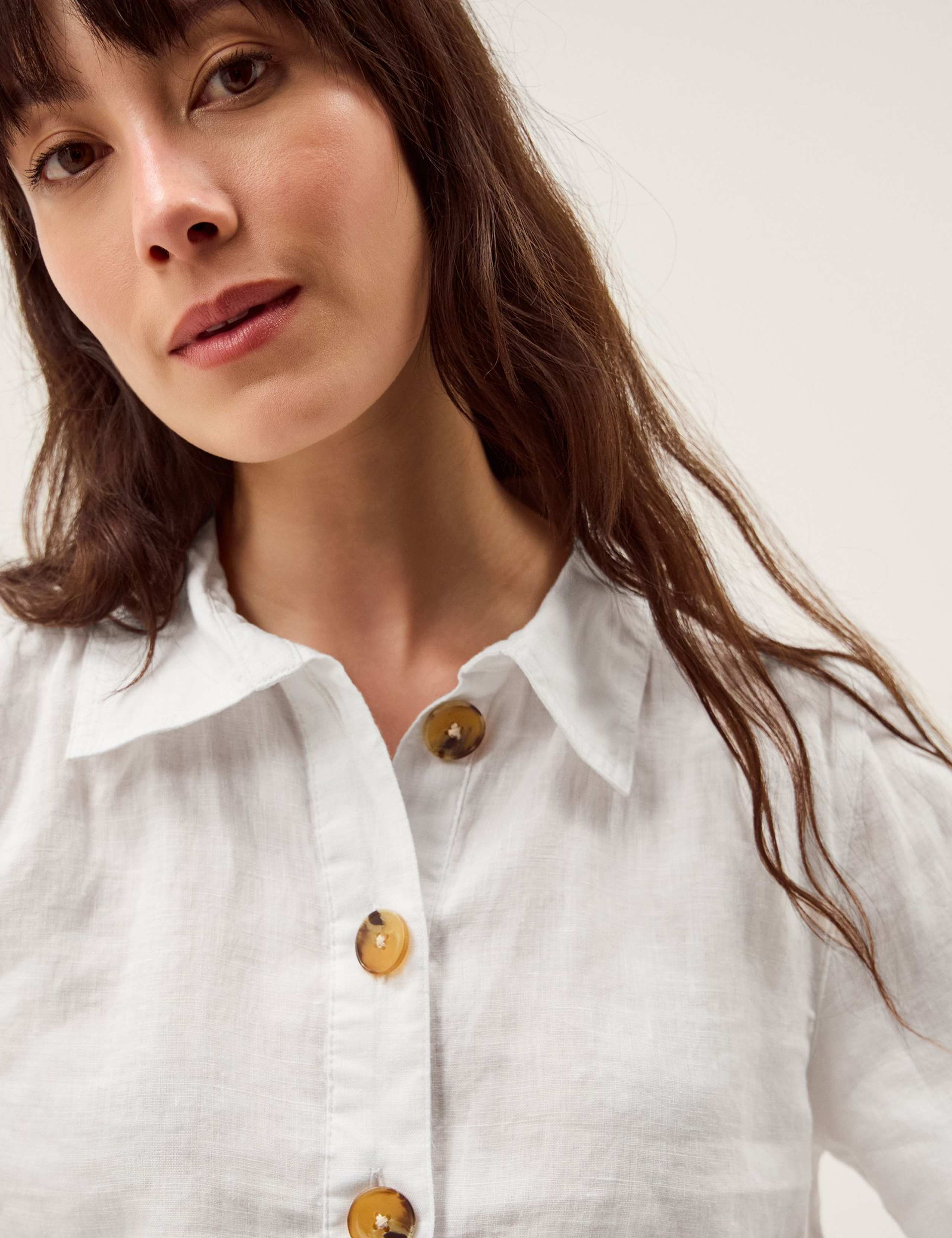 Pure Linen Collared Shirt 5 of 5