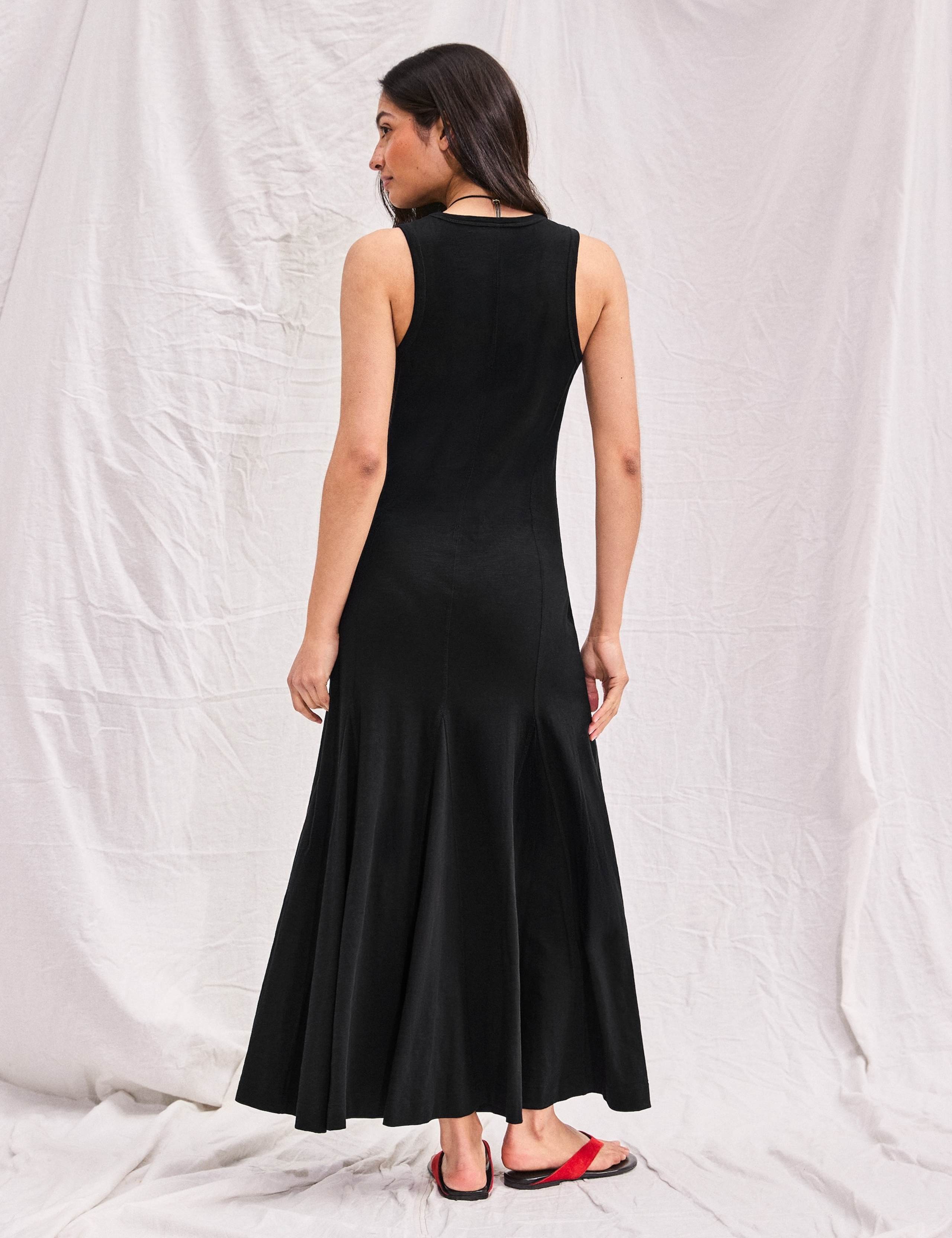Pure Cotton Jersey Midaxi Skater Dress 6 of 6