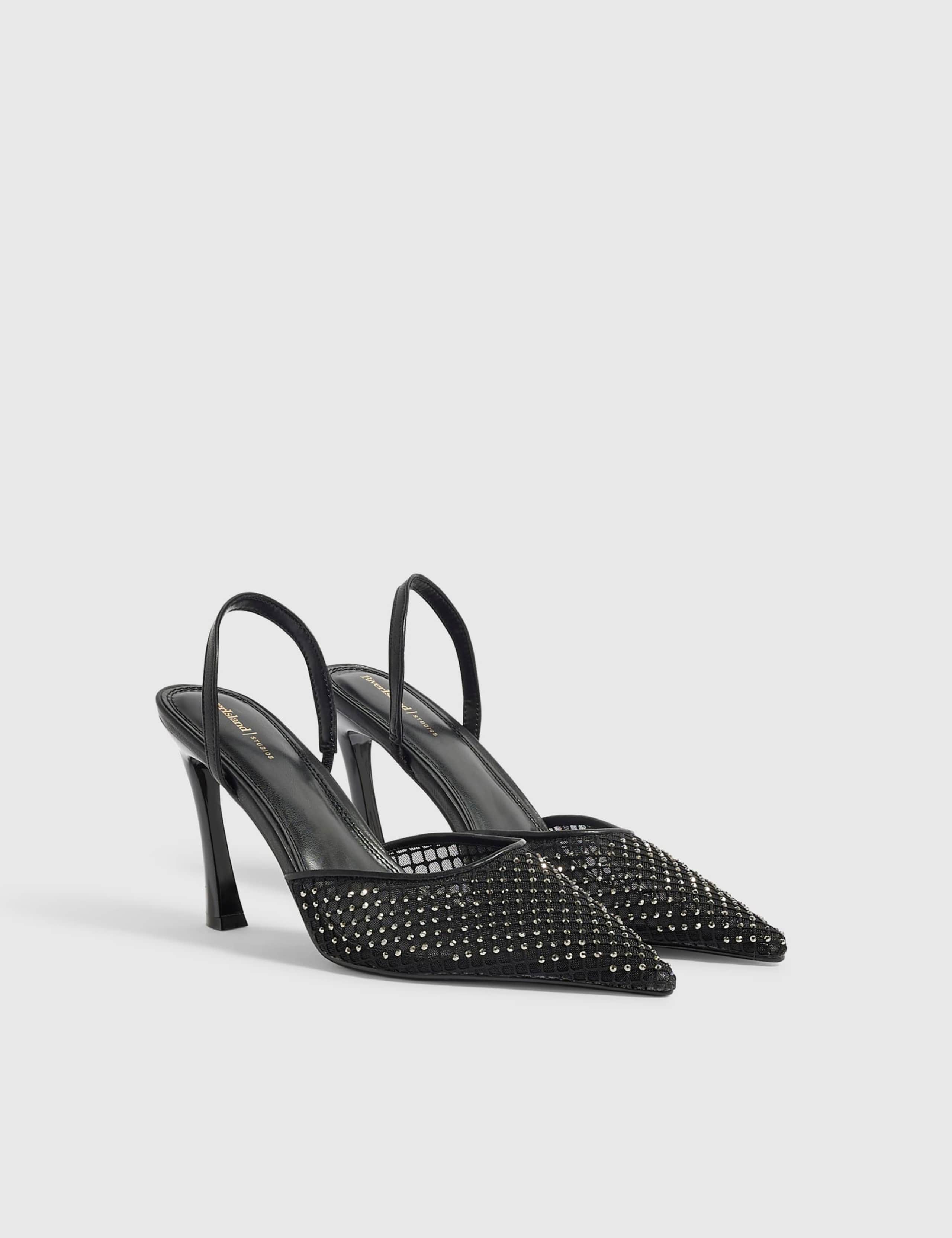 Stiletto Slingback Court Shoes 1 of 5