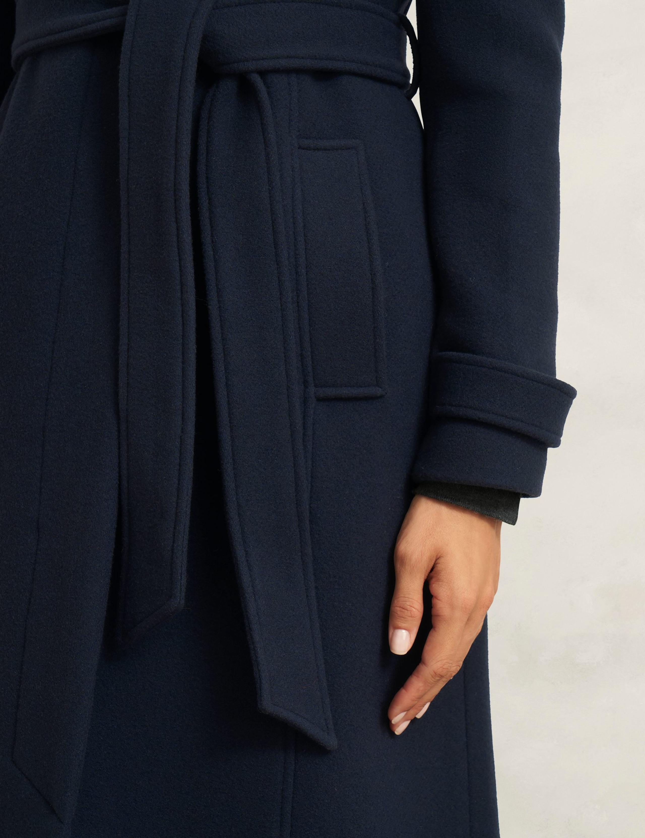 Wool Rich Collared Trench Coat with Cashmere 5 of 5
