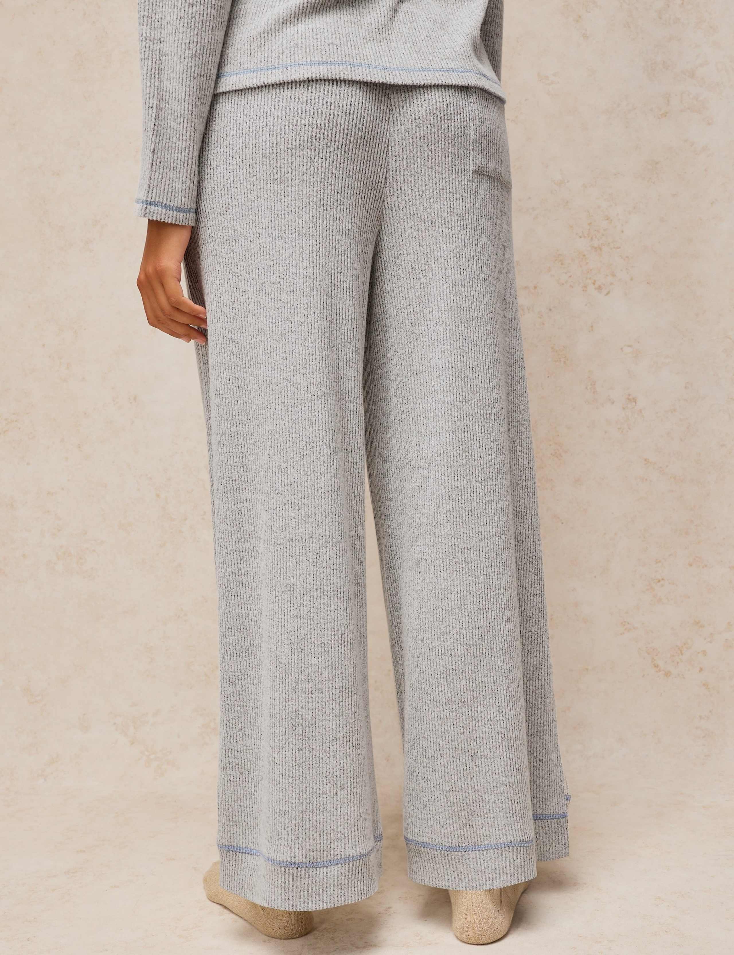 Cosy Ribbed Pyjama Bottoms 4 of 6