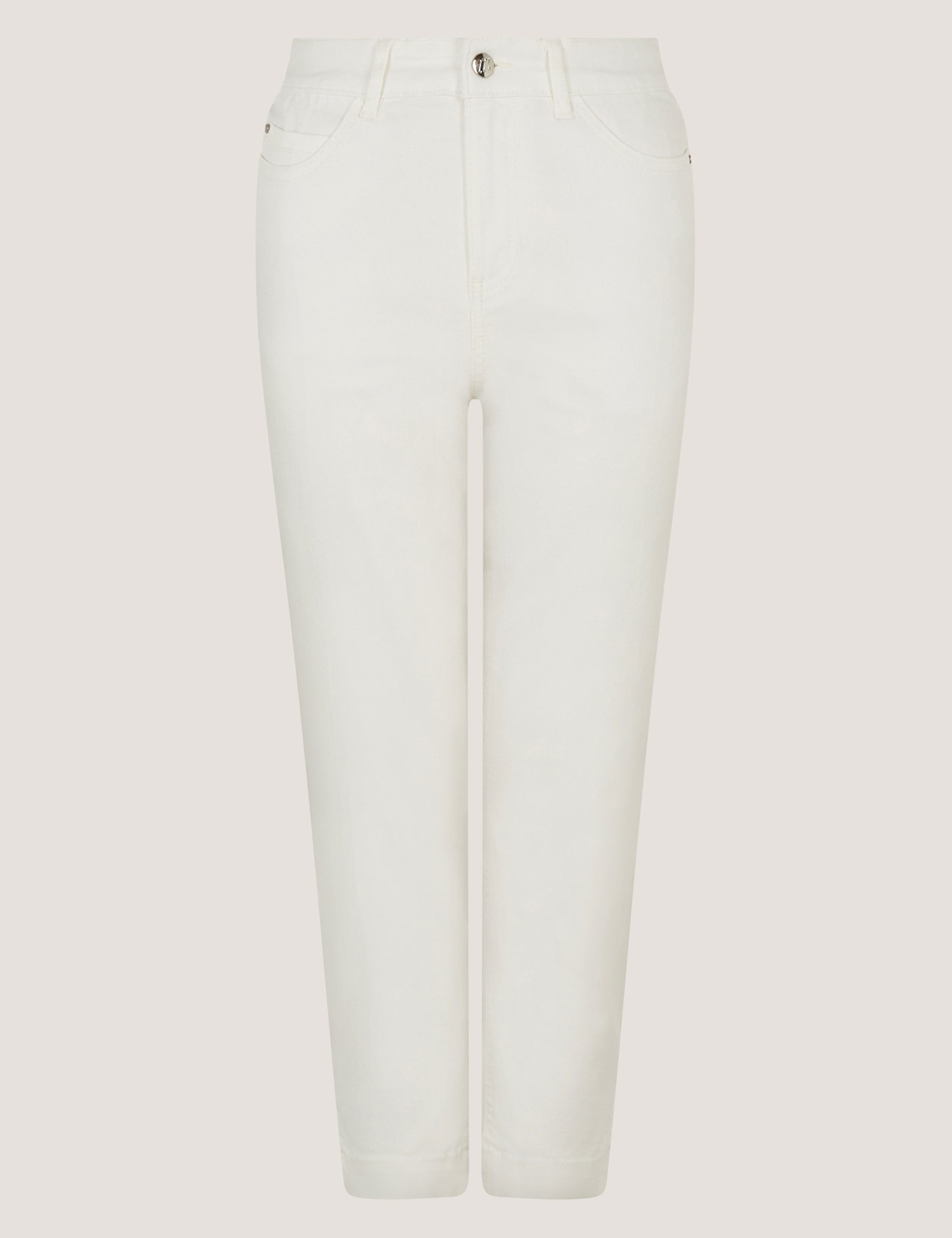 Mid Rise Slim Fit Cropped Jeans 2 of 5