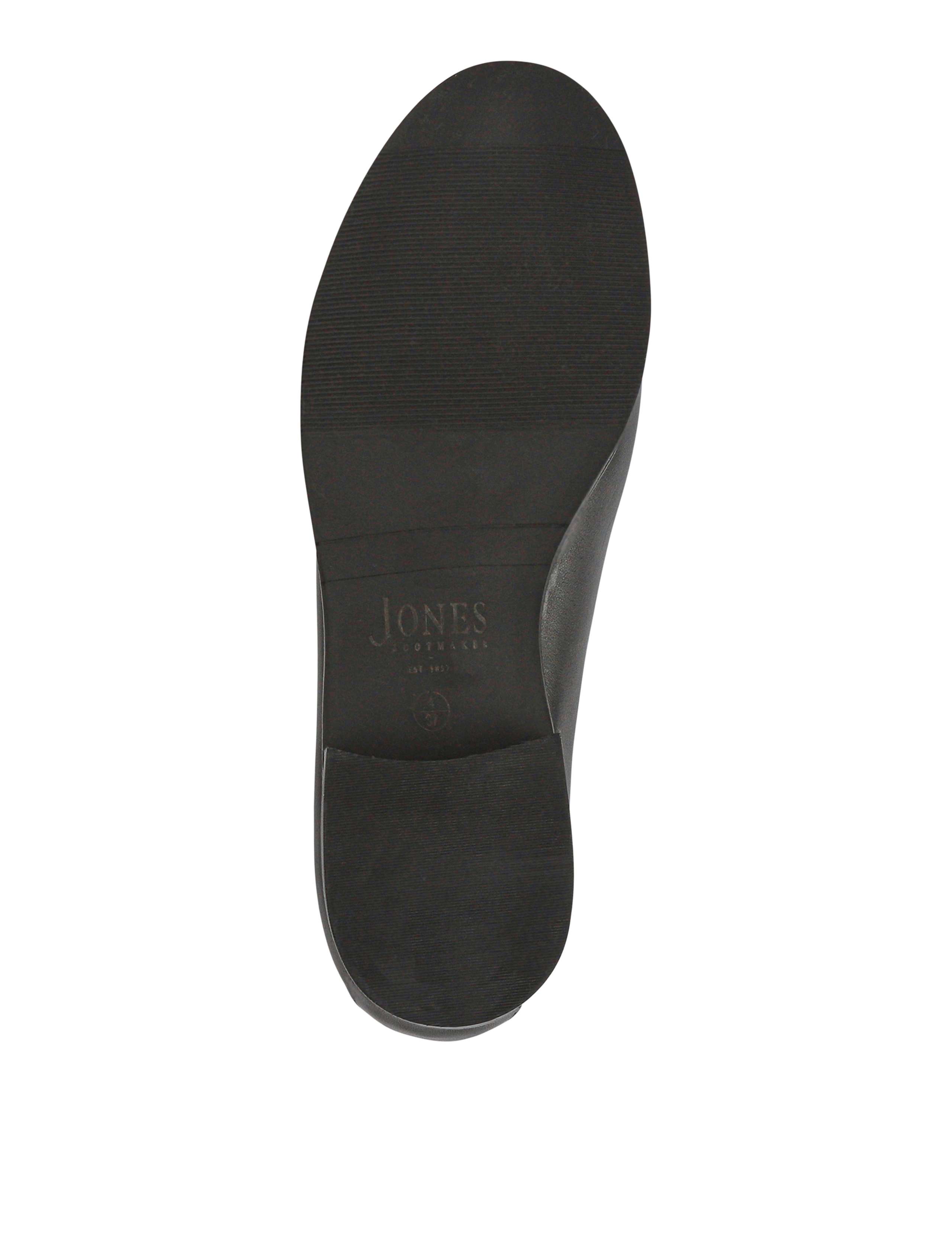 Leather Block Heel Loafers 6 of 6