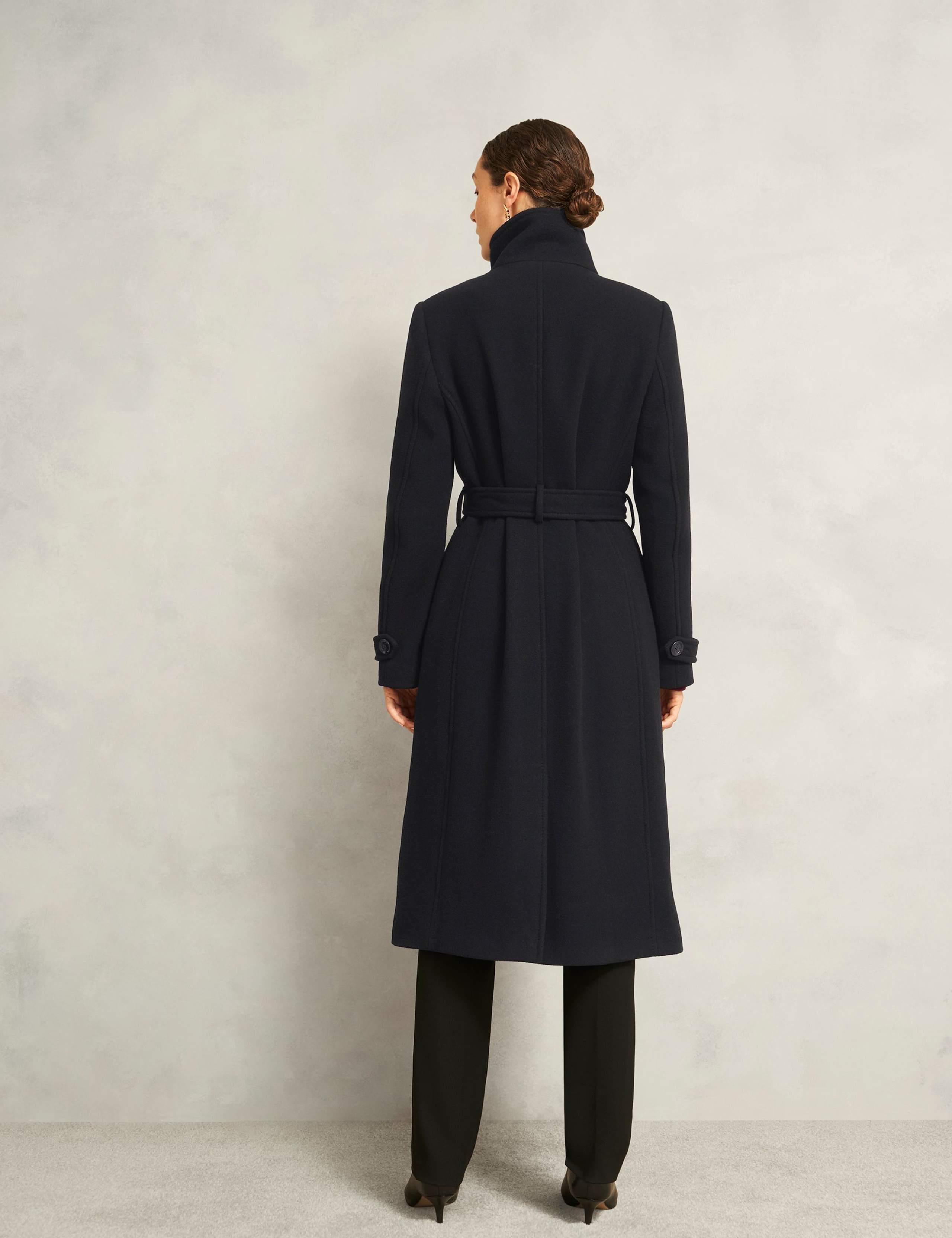 Wool Rich Longline Trench Coat 4 of 7