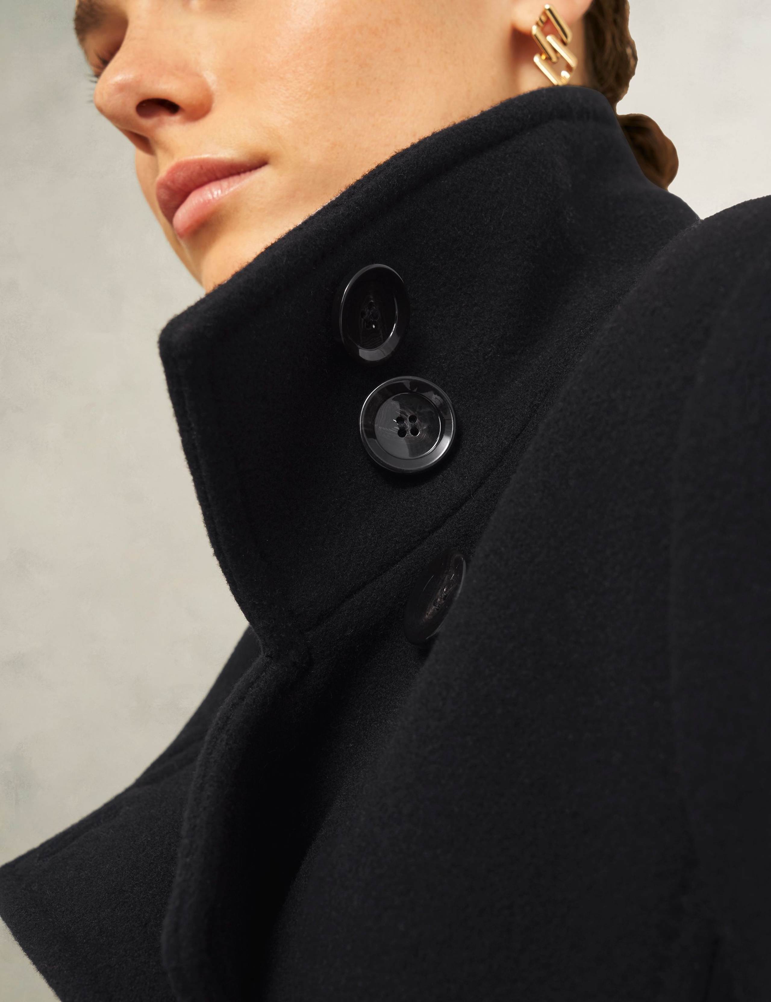 Wool Rich Longline Trench Coat 5 of 7