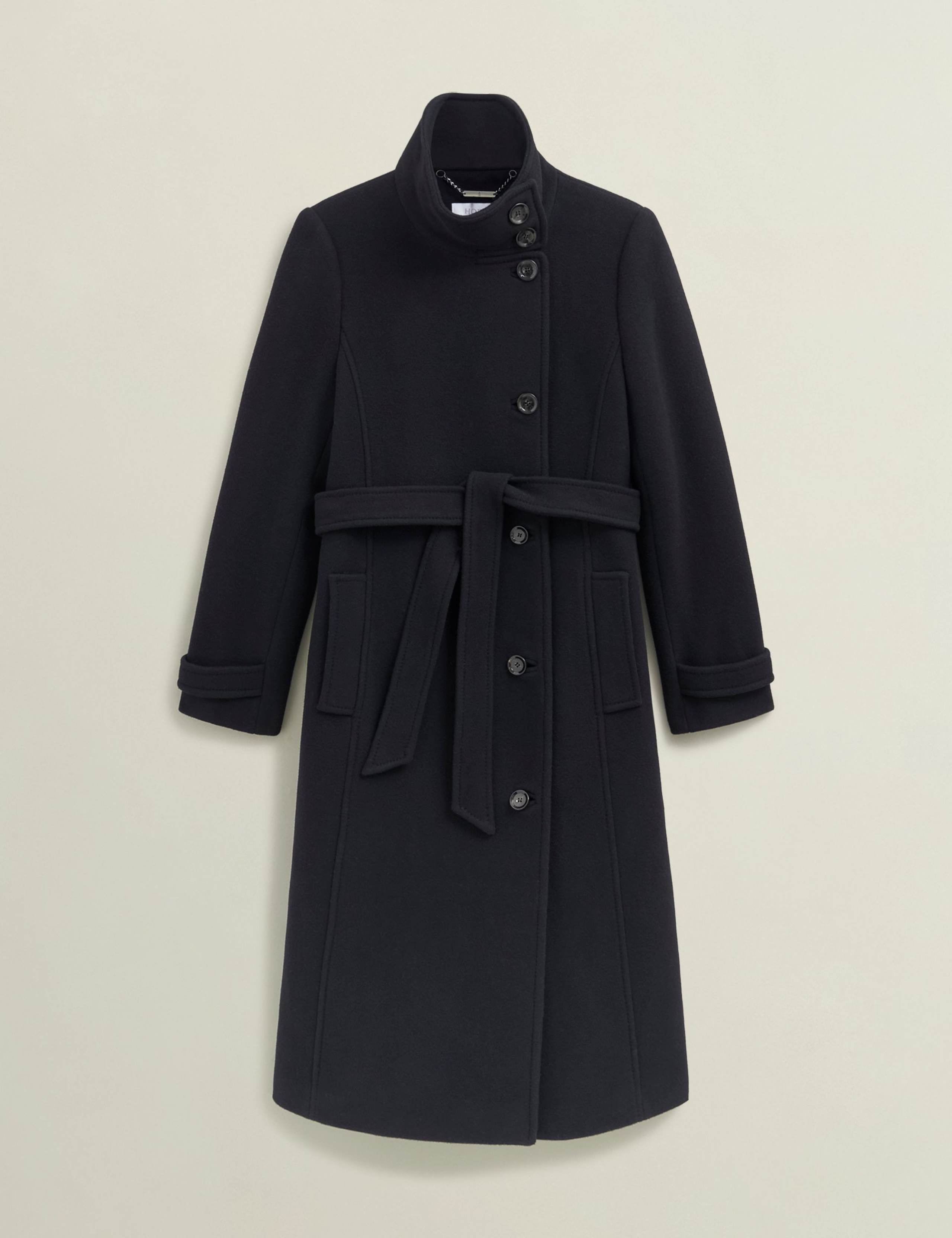 Wool Rich Longline Trench Coat 2 of 7