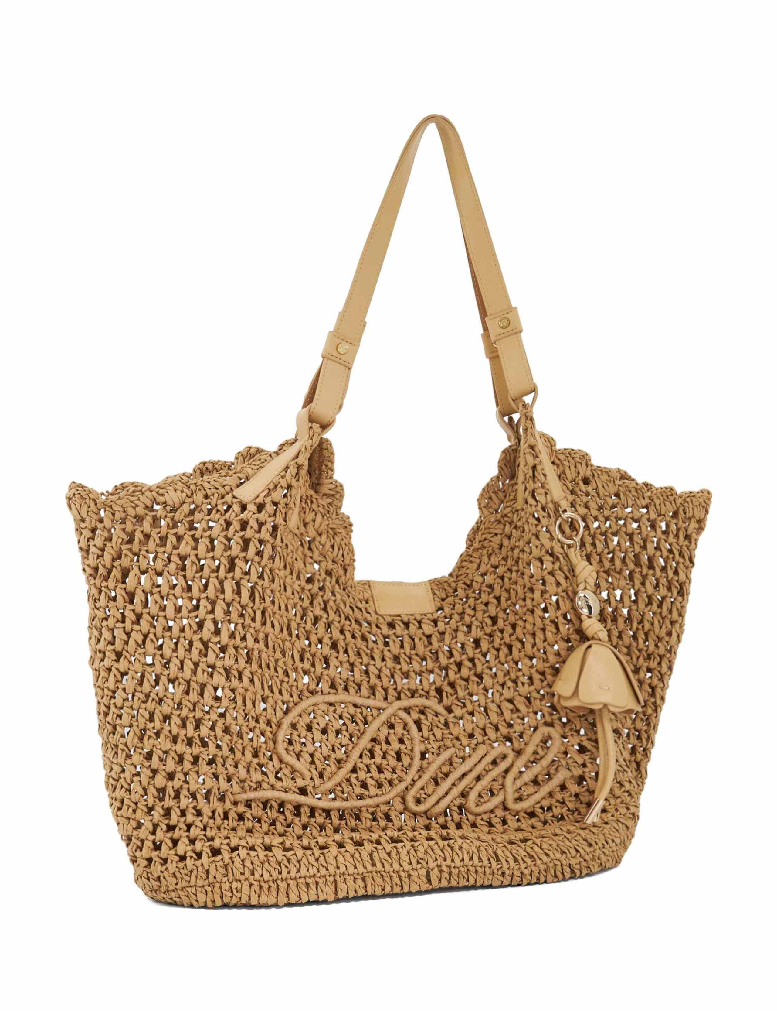 Raffia Beach Bag 2 of 6