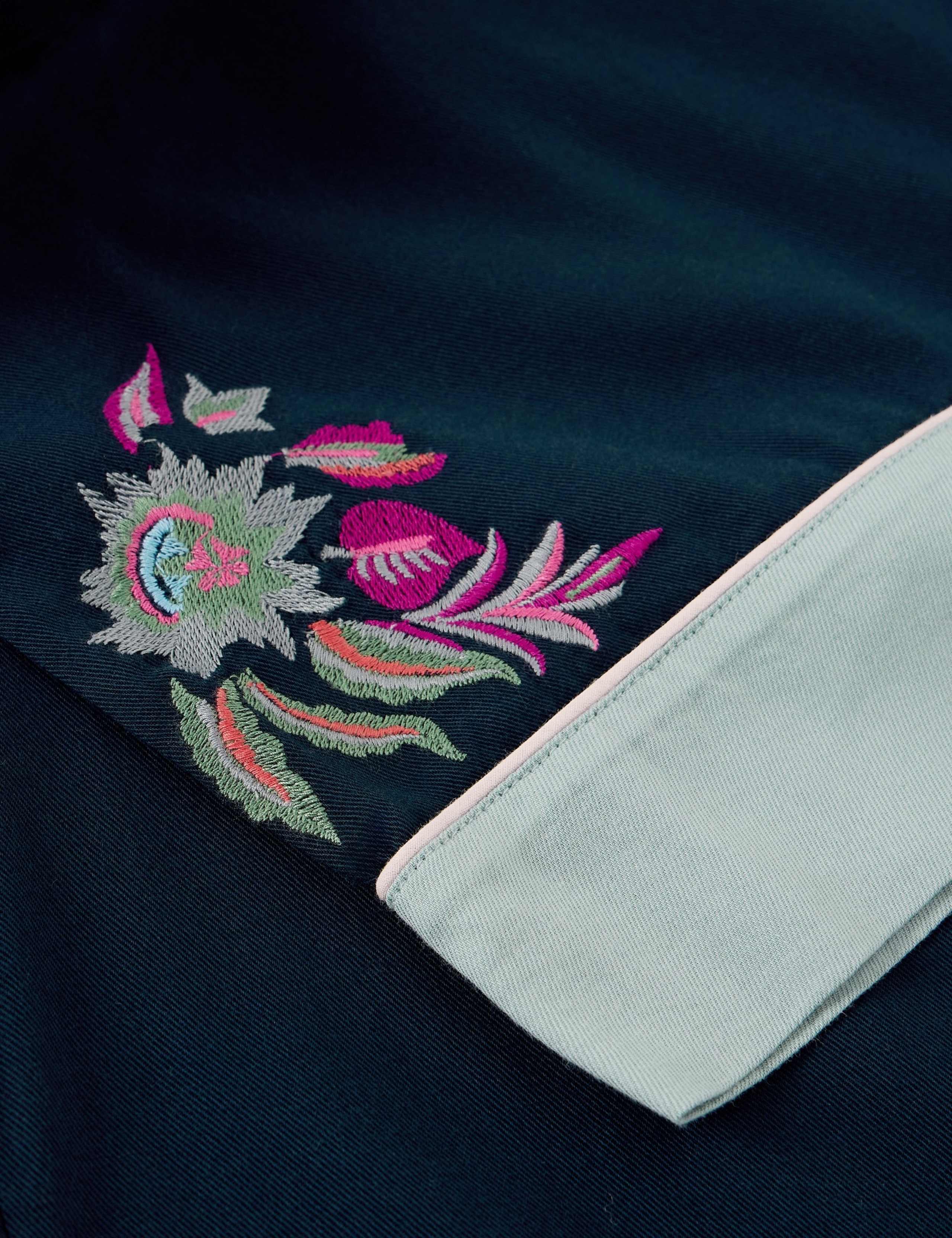 Cotton Rich Embroidered Pyjama Bottoms 6 of 6