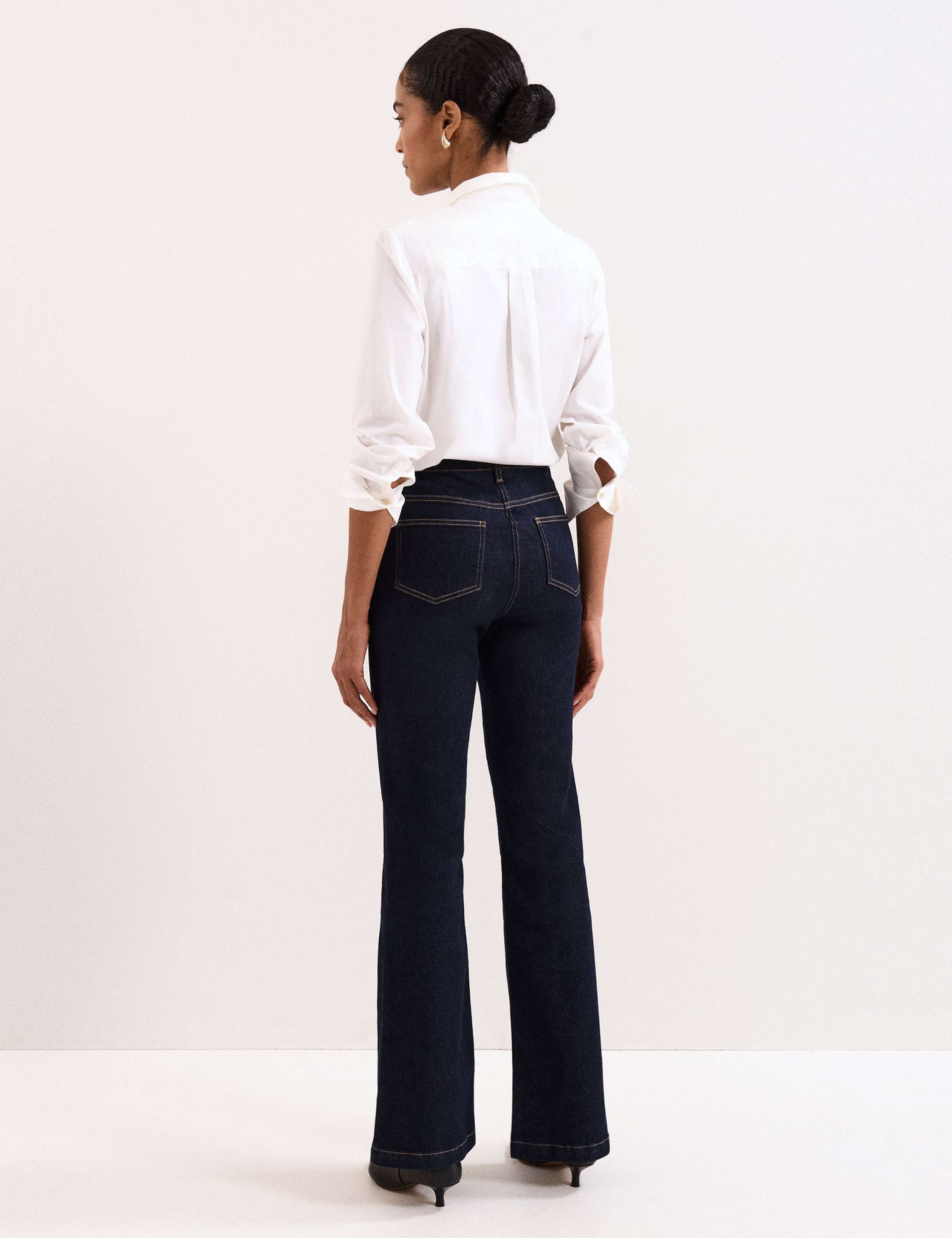 Mid Rise Bootcut Jeans 6 of 7