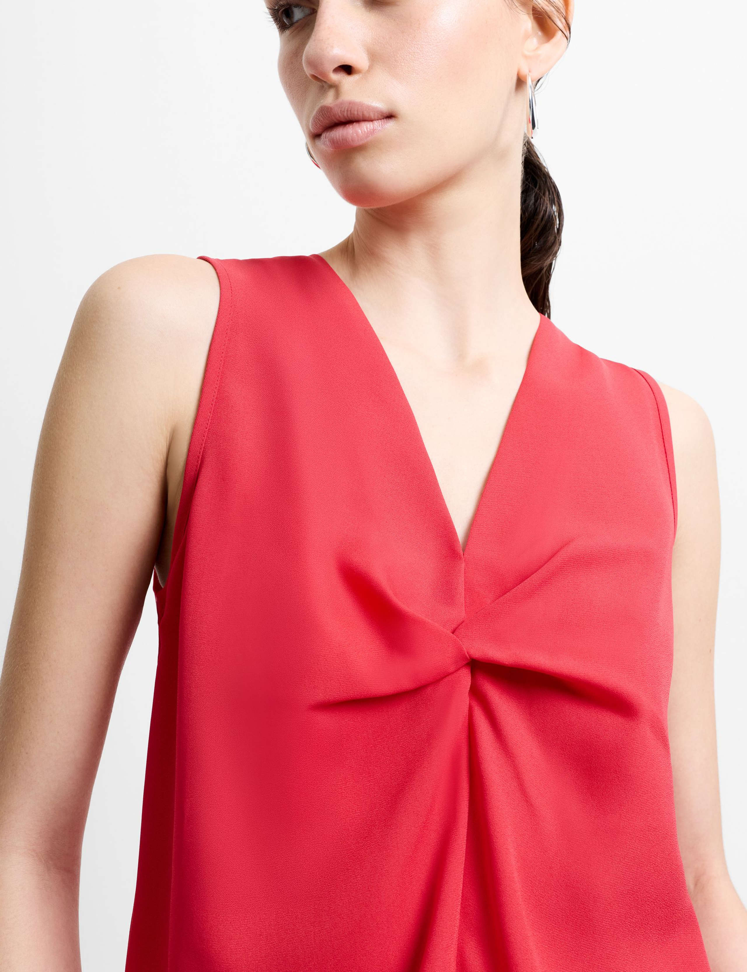 V-Neck Twist Front Top 5 of 6