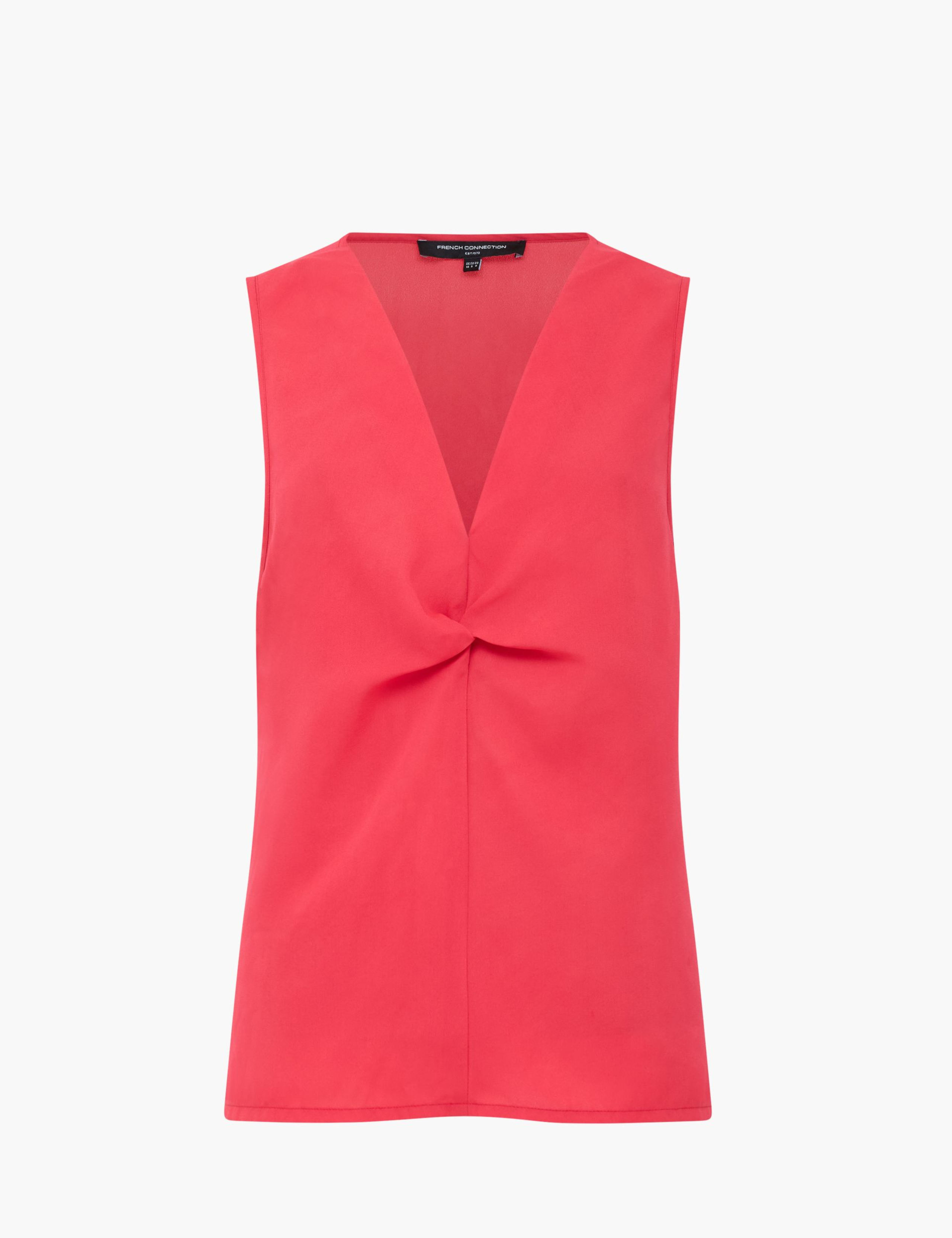 V-Neck Twist Front Top 2 of 6