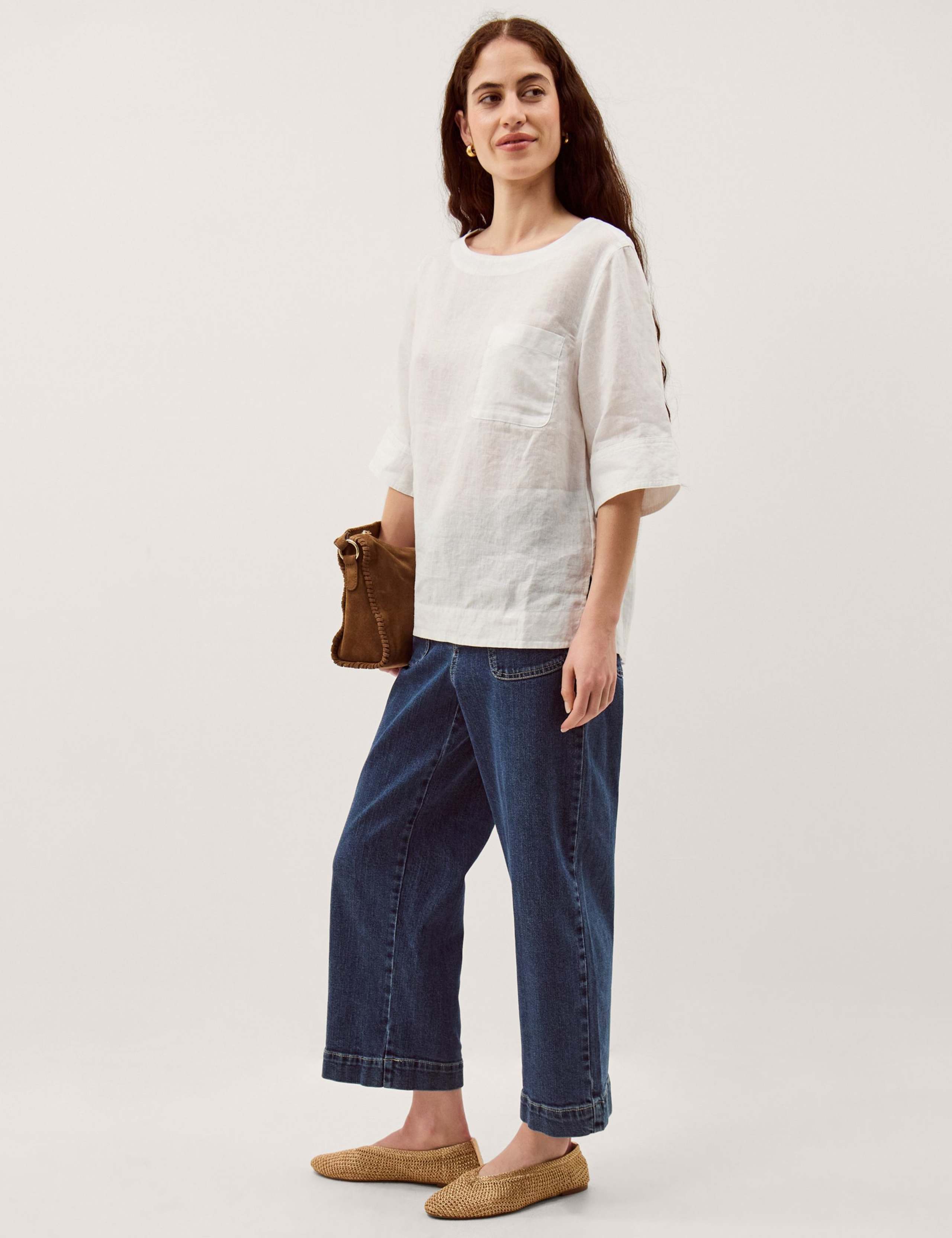Pure Linen Top 3 of 5