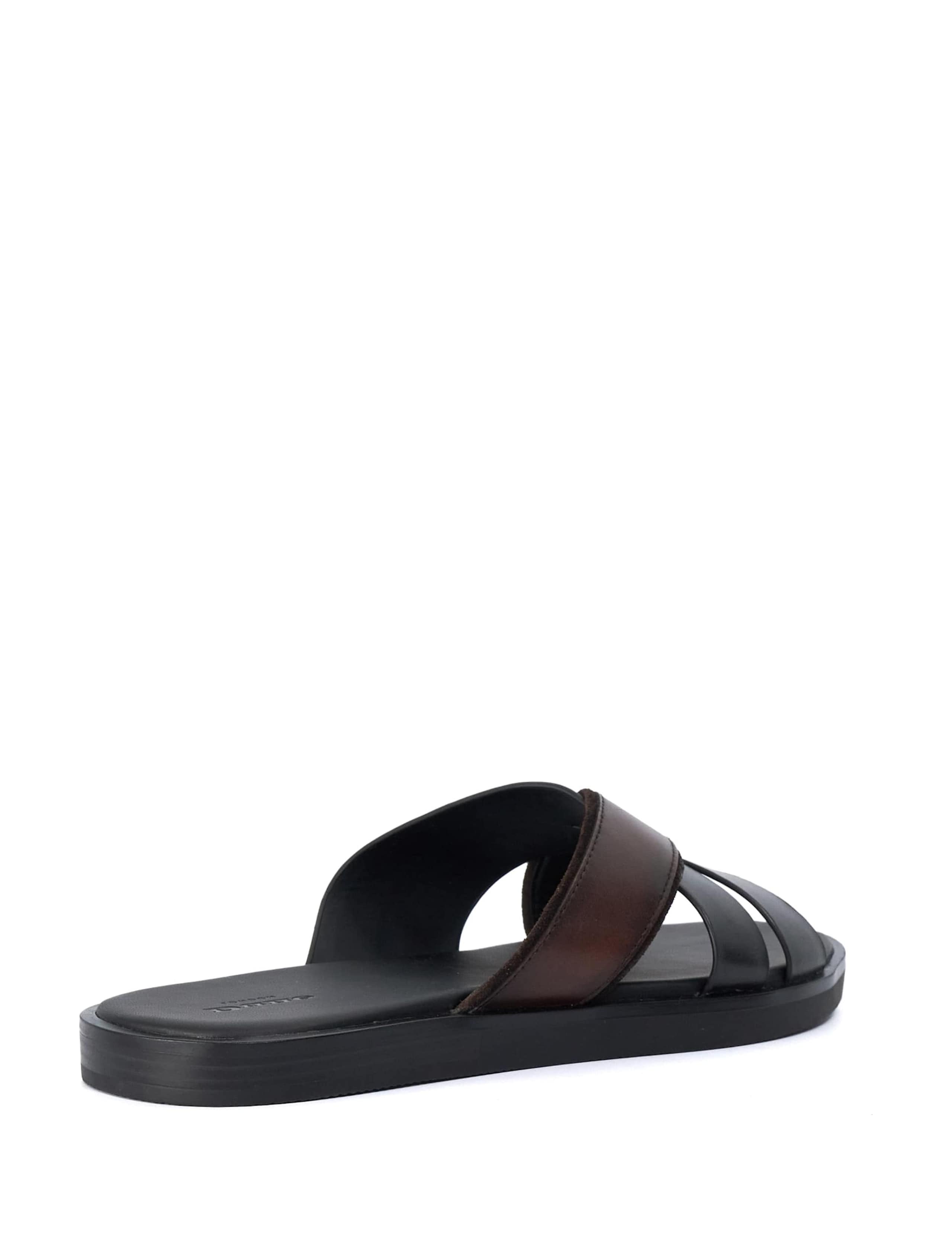 Leather Slider Sandals 3 of 5