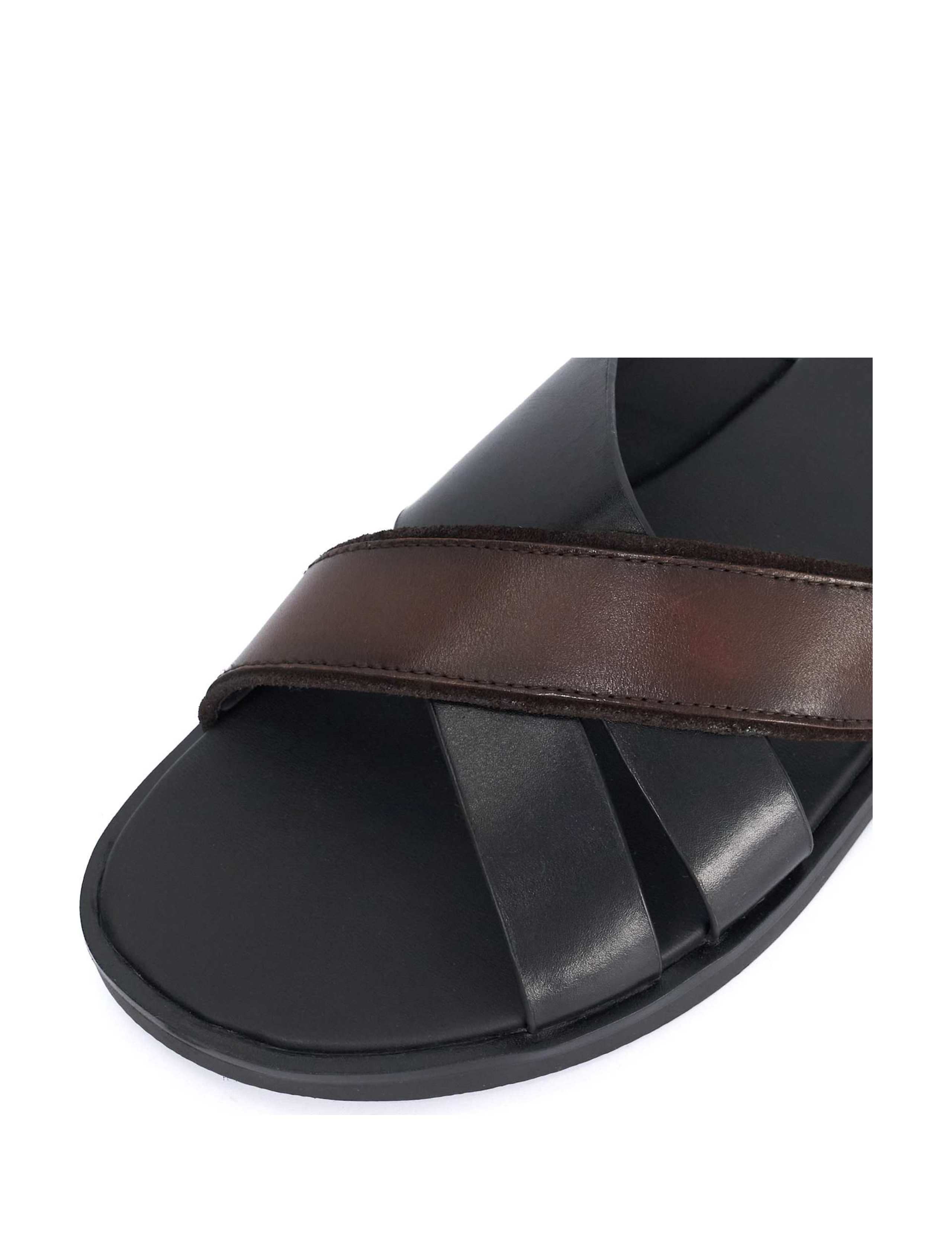 Leather Slider Sandals 5 of 5