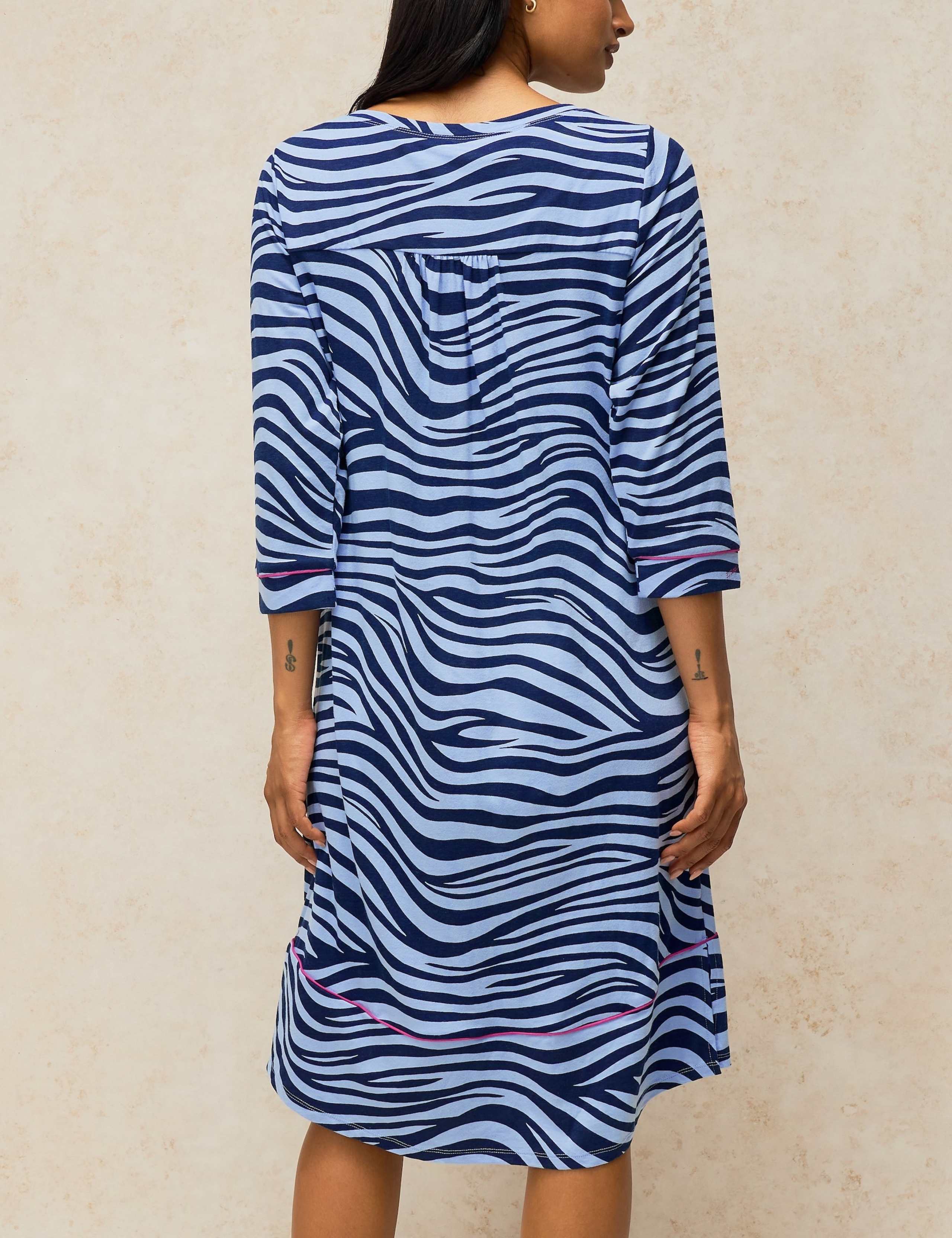Cotton Rich Printed Nightshirt 4 of 6