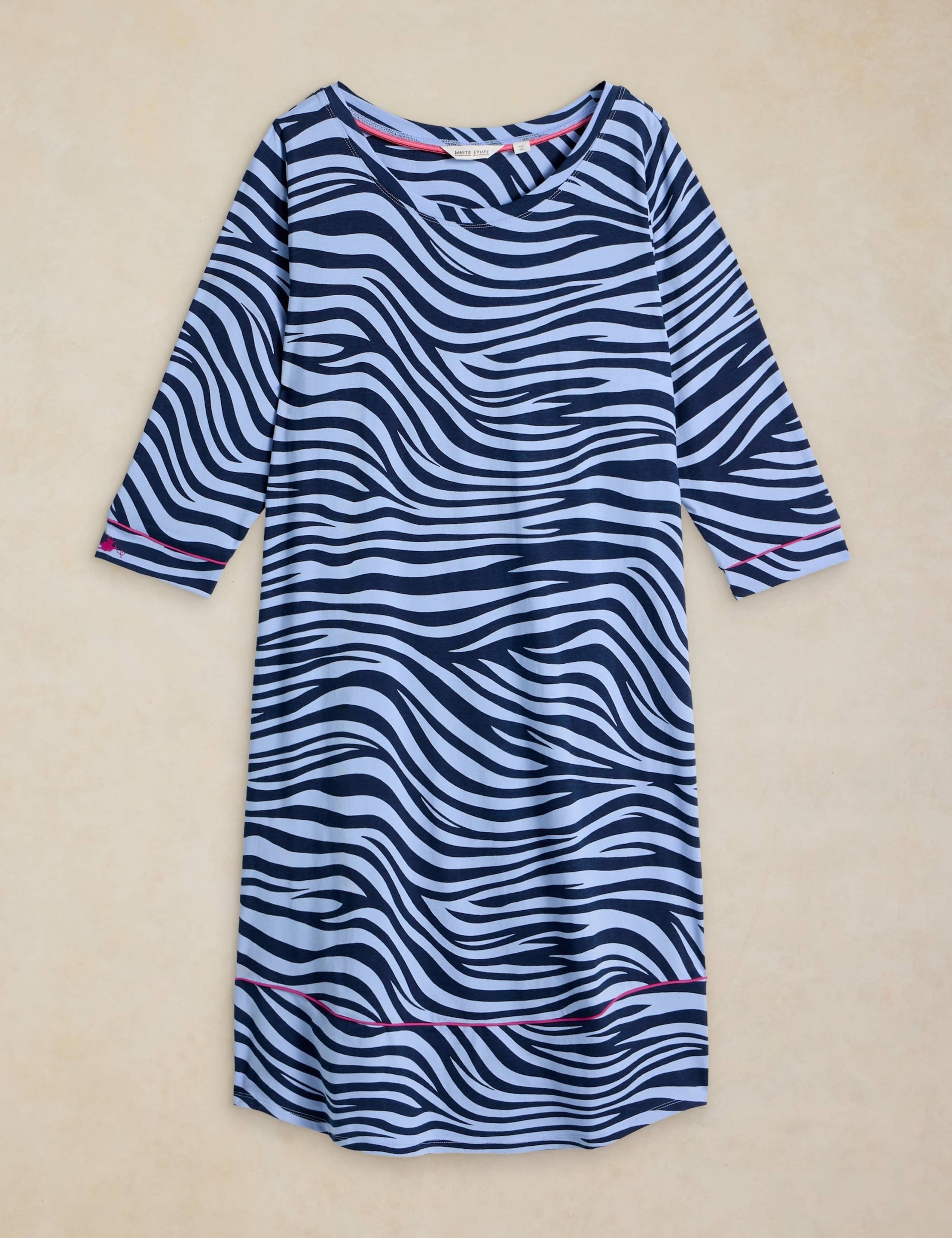Cotton Rich Printed Nightshirt 2 of 6