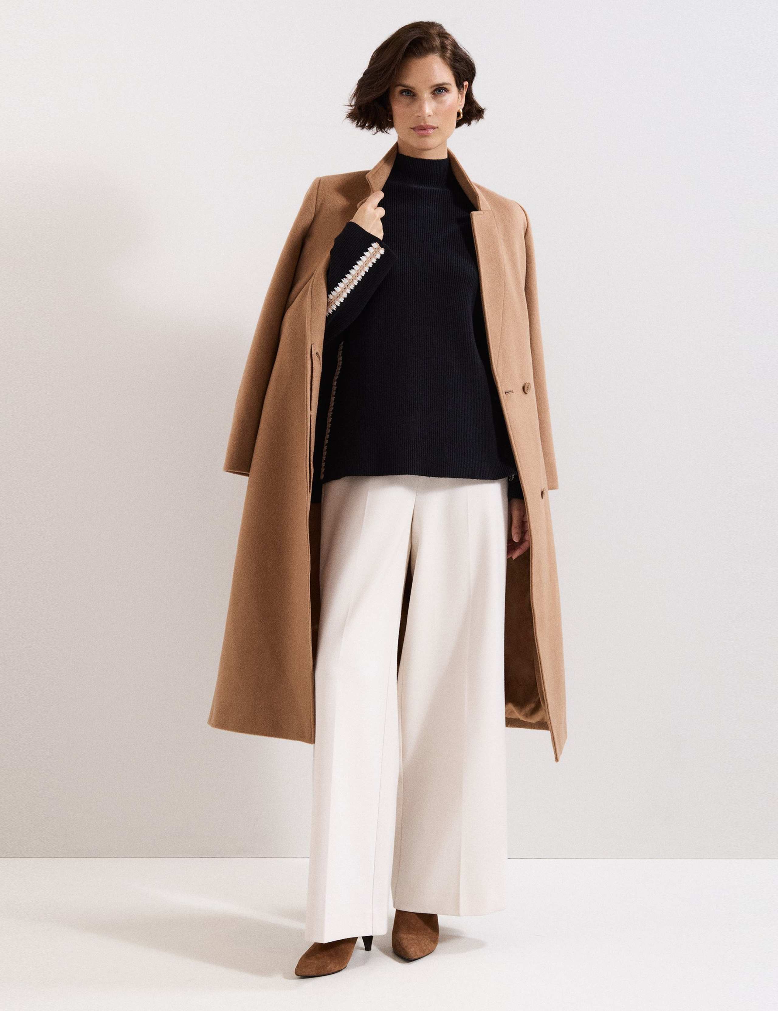 Funnel Neck Stitch Detail Jumper 5 of 8